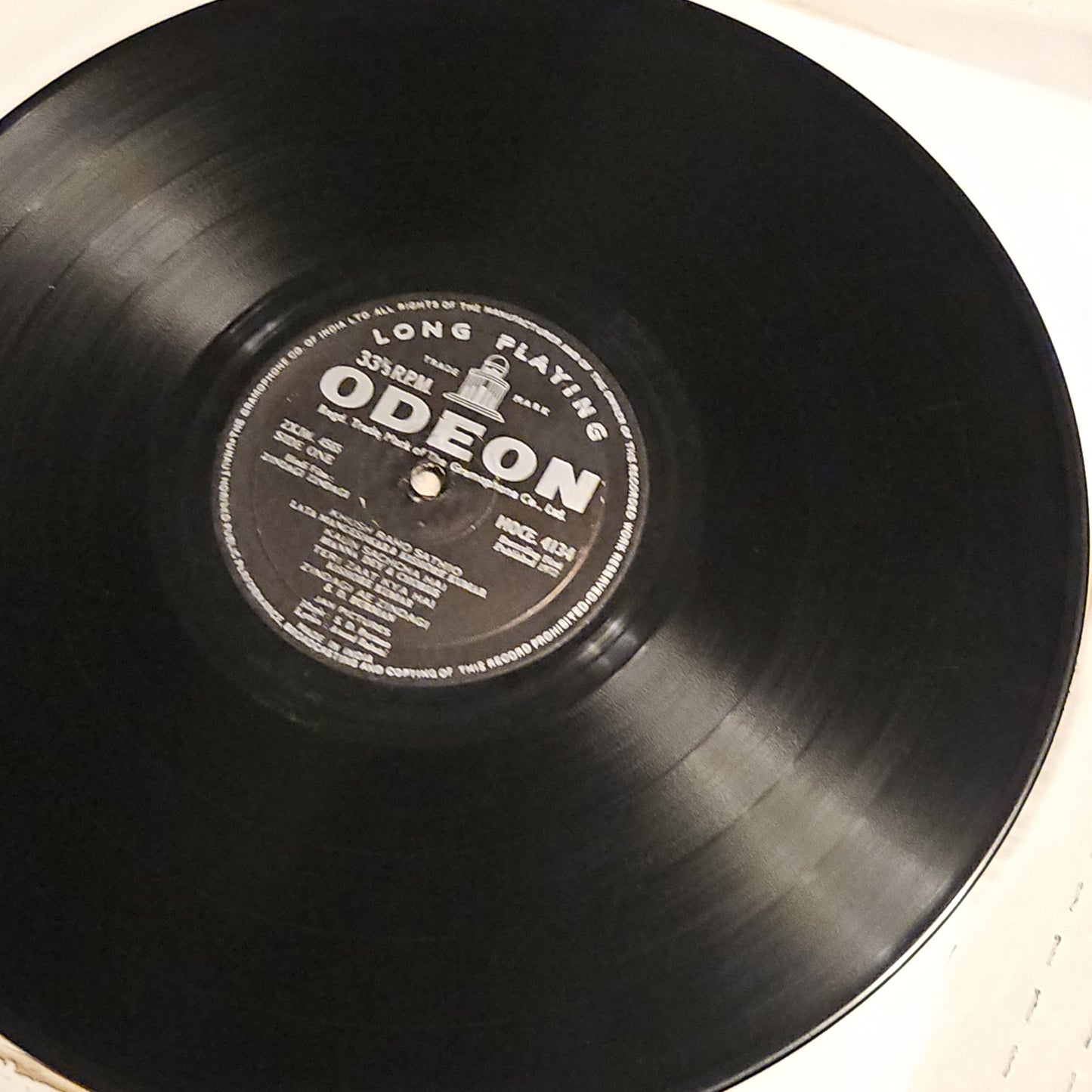 Zindagi Zindagi - Rare 1st ed. Odeon double ring S D Burman in VG+