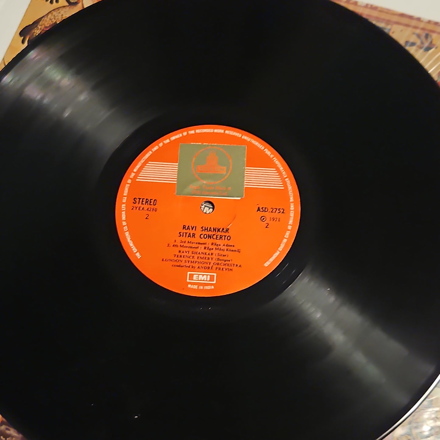 6 LPs albums of the great Pt Ravi Shankar near mint pristine