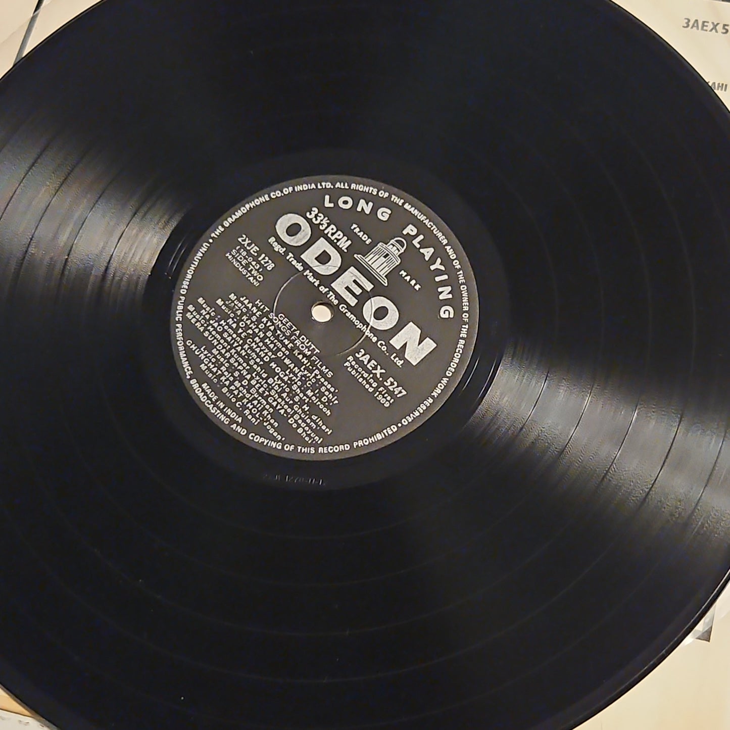 Geeta Dutt - Hit songs from films in Near Mint Pristine
