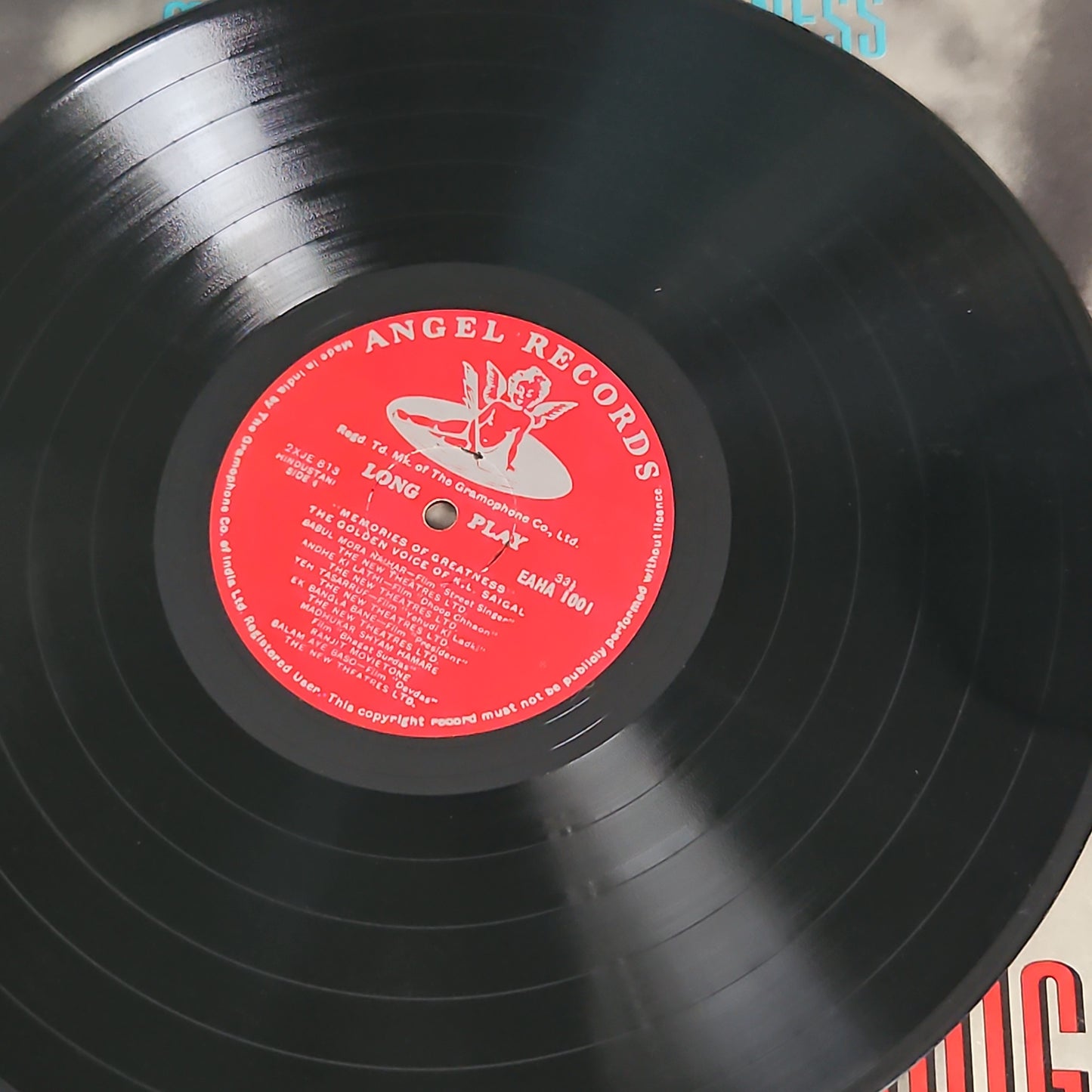 K. L. Saigal - Memories Of Greatness (The Golden Voice Of K.L. Saigal) vol 1 Angel odeon in near mint condition Pristine