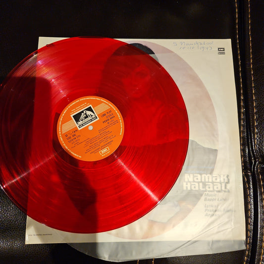 Namak Halal color Vinyl - Bappi Lahiri - superhit blockbuster gatefold in near mint