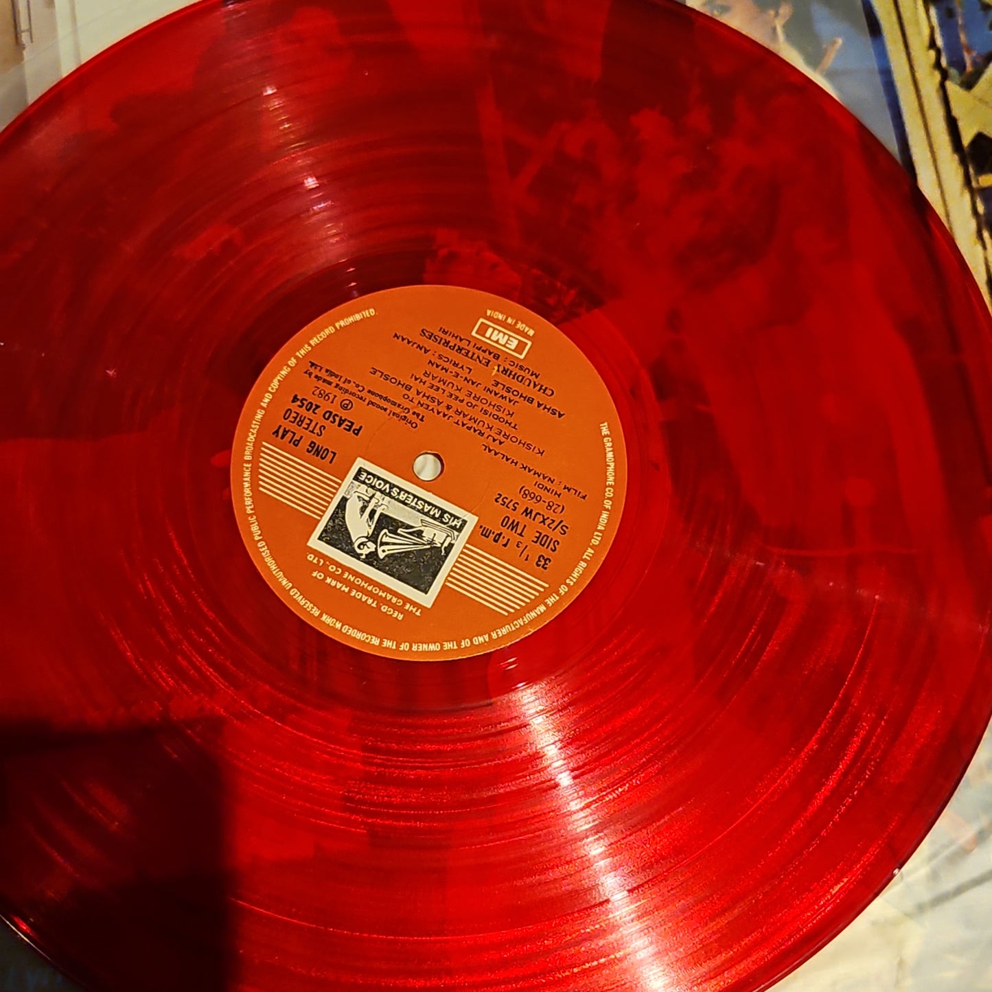 Namak Halal color Vinyl - Bappi Lahiri - superhit blockbuster gatefold in near mint