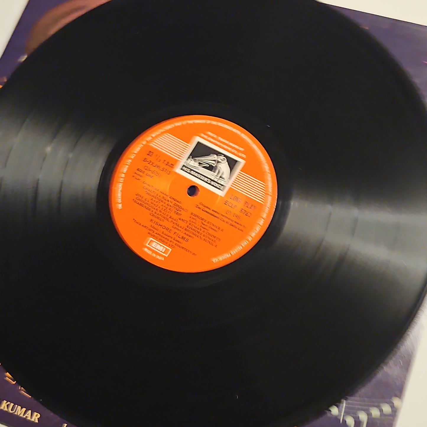 Chalti ka naam Zindagi - Music by kishore kumar - near mint Pristine