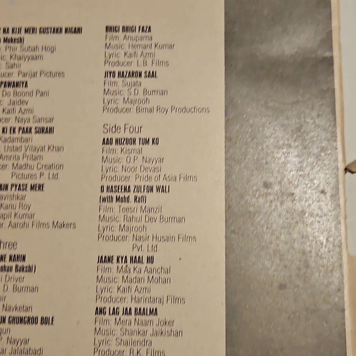 Asha Bhosle - alltime greats 2 LP set in near MINT