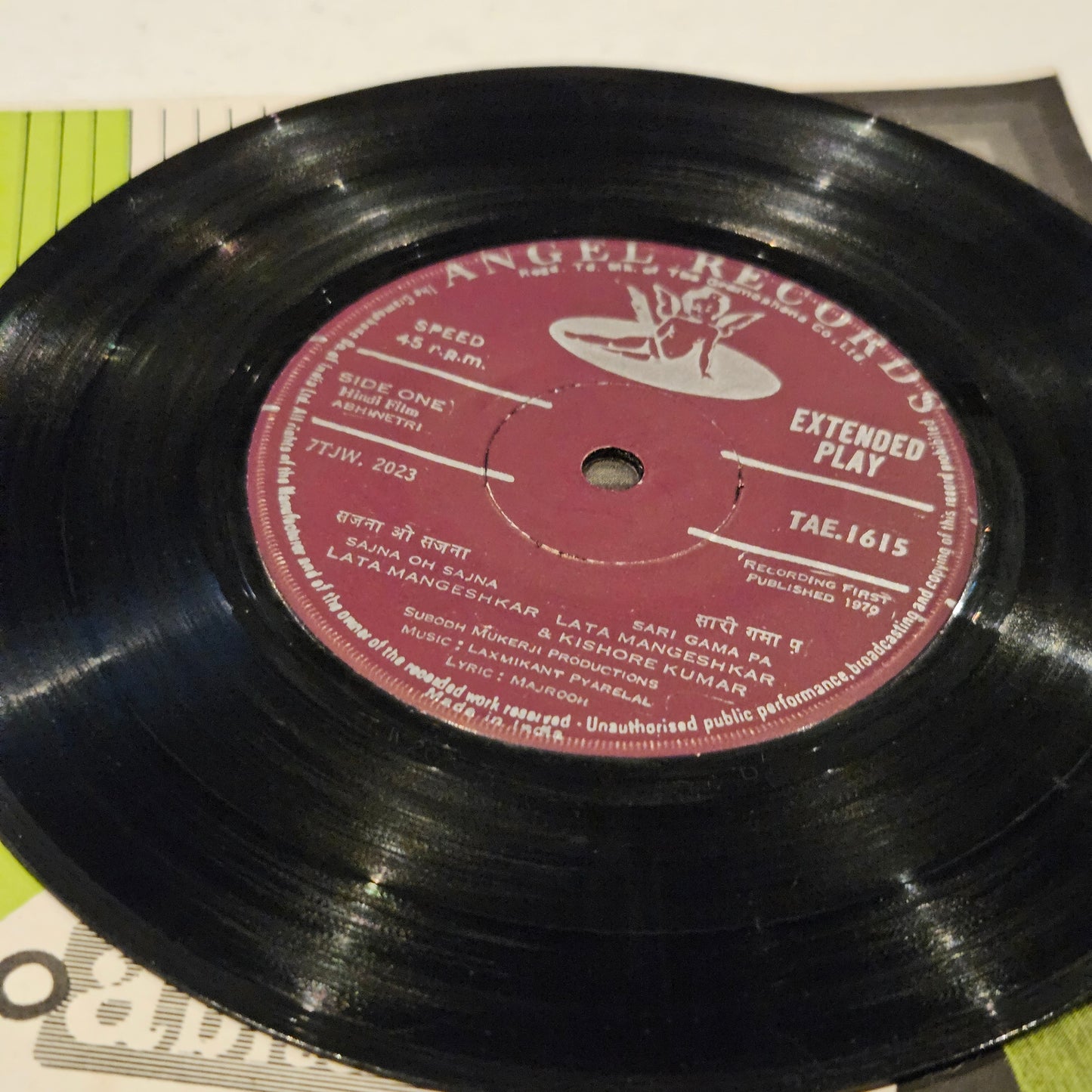 Abhinetri - Music by Laxmikant Pyarelal- 1st Angel Ep in excellent condition