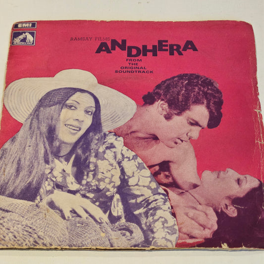 Andhera (1974)- Sonik Omi*, Gulshan Bawra – HMV– 7EPE 7045 7", EP