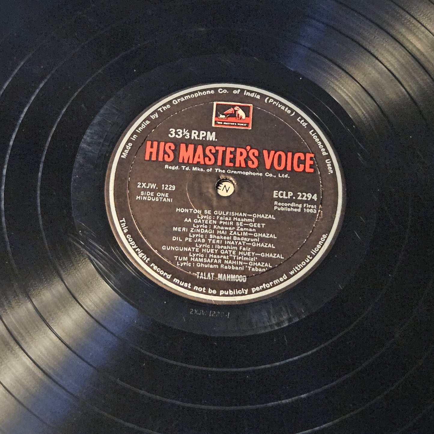 Talat Mahmood - This is Talat mahmood - collection of Geets and Ghazals in VG++