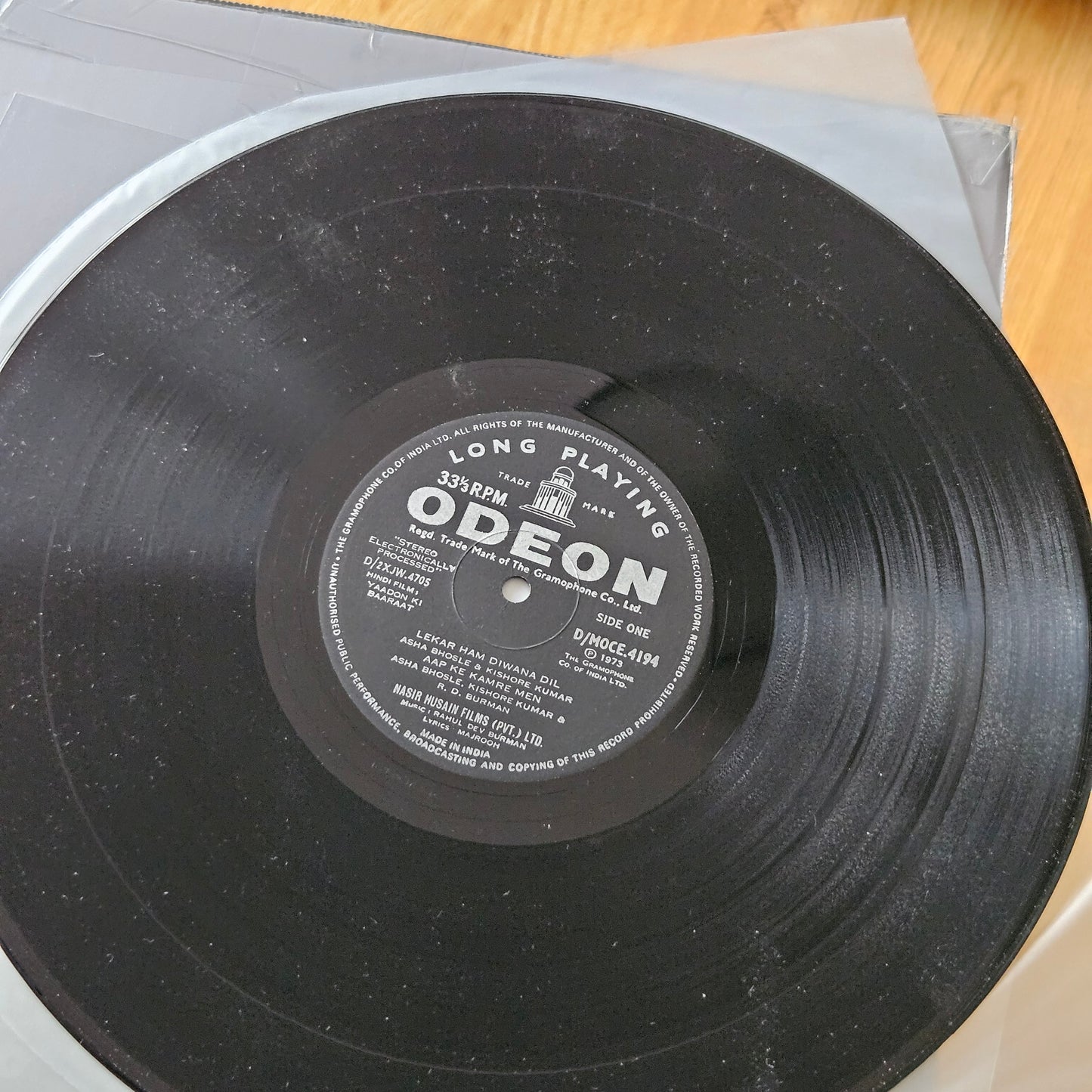 Yaadon Ki Baaraat - R. D. Burman superhit blockbuster in near mint - original soundtrack