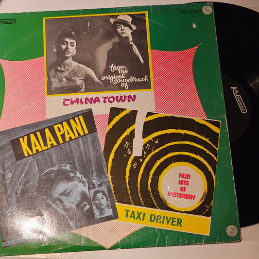 Taxi Driver, China Town and Kala Pani - 3 albums in 1 - in near mint condition
