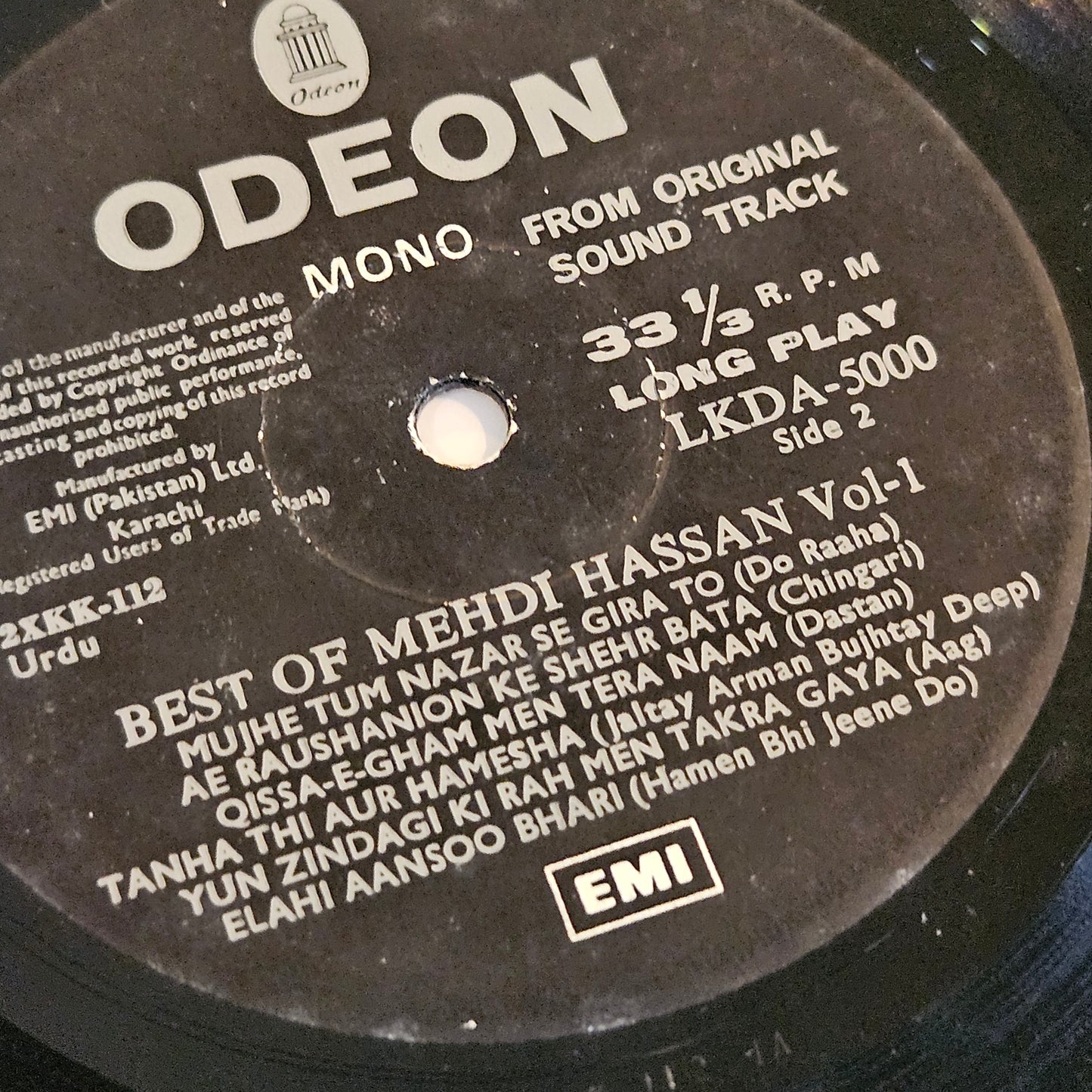 Mehdi hassan - Mehdi hassan - His best in VG++ condition LKDA-5000