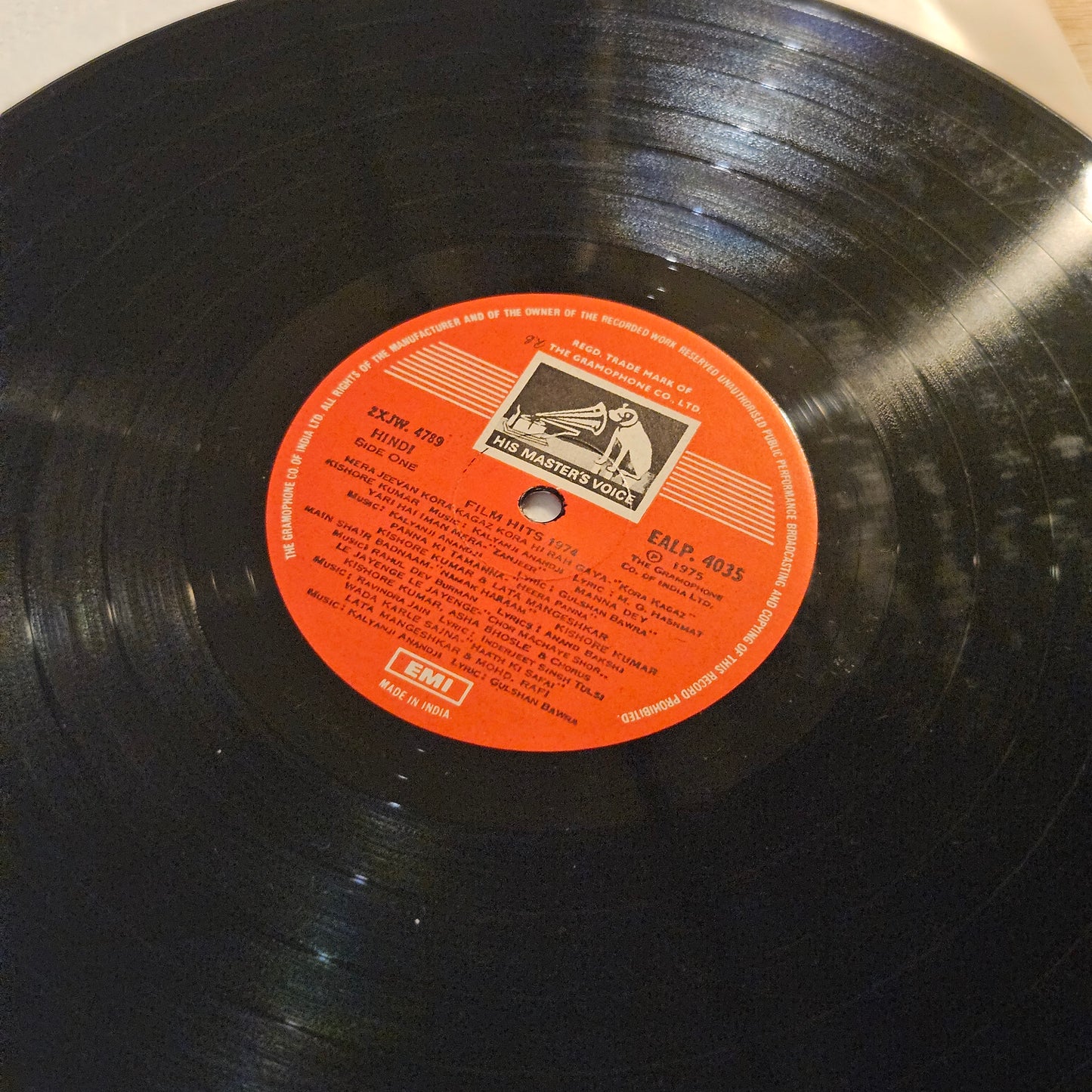 Film Hits of 1974 - Collection of superhit songs GATEFOLD in near mint condition - EALP4035