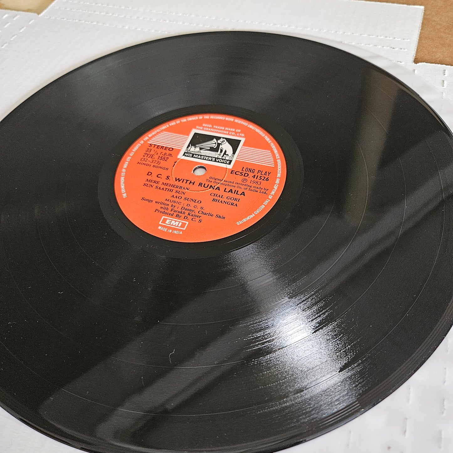 DCS with Runa Laila - in near mint condition ECSD 41526 in stereo