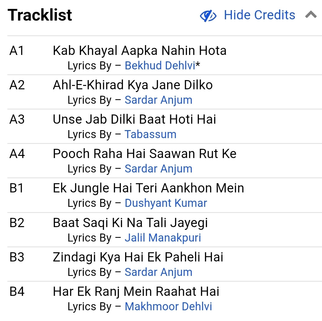 Minoo Purshottam – Ranj Mein Raahat - Polydor – 2392 922 in near mint - ghazals