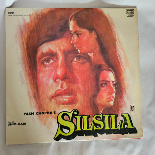 Silsila - Shiv Hari and Yash Chopra classic collectible 2 LP set in excellent to near mint, flawless gatefold cover