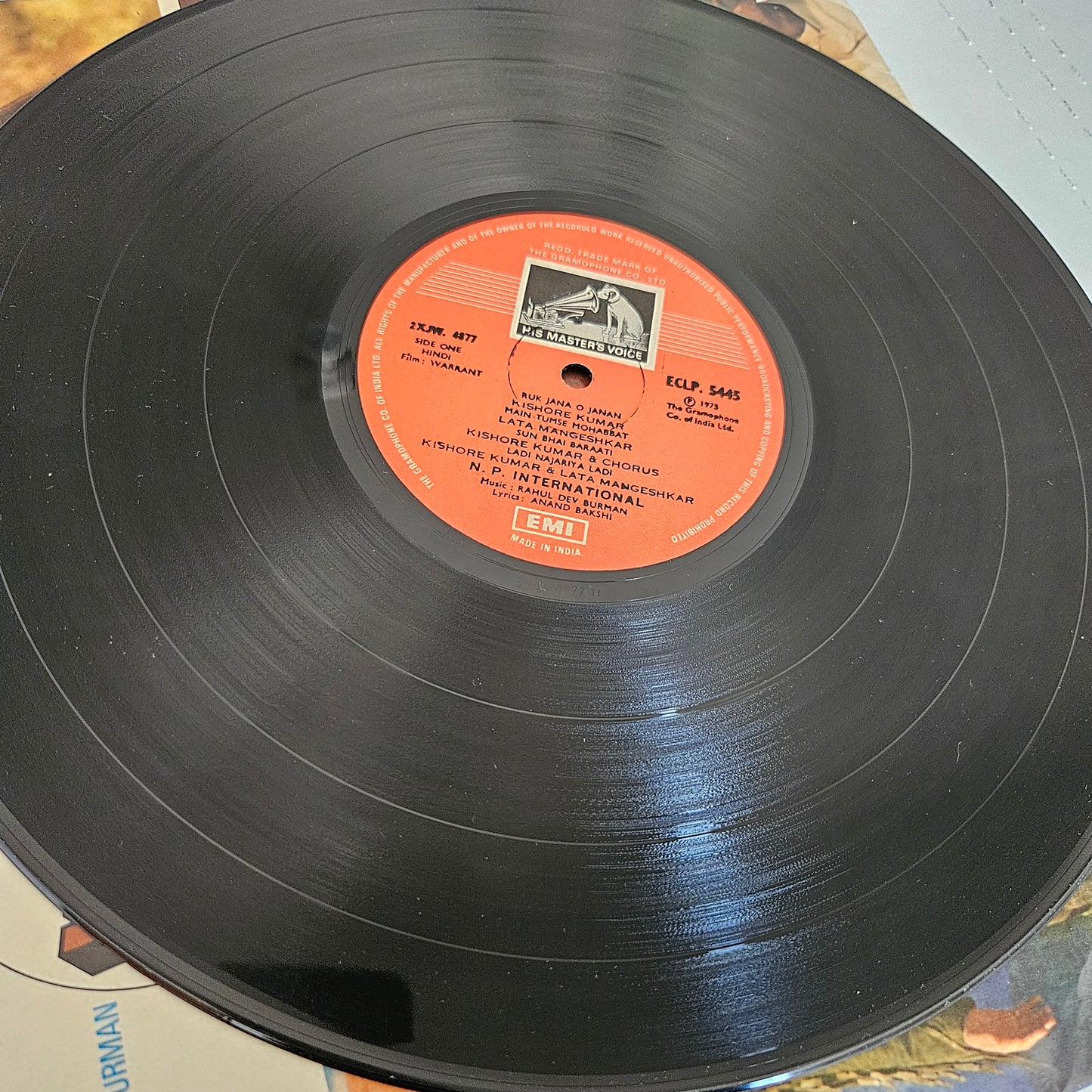 Warrant and Kaala Sona - R D Burman blockbuster in excellent to near mint
