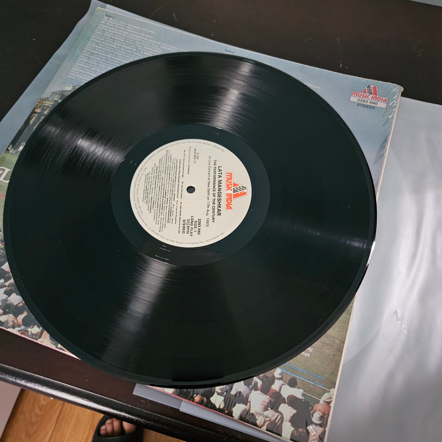 Lata Mangeshkar - The Performance Of The Century celebrating 1983 Indian Win Cricket World Cup in Near mint