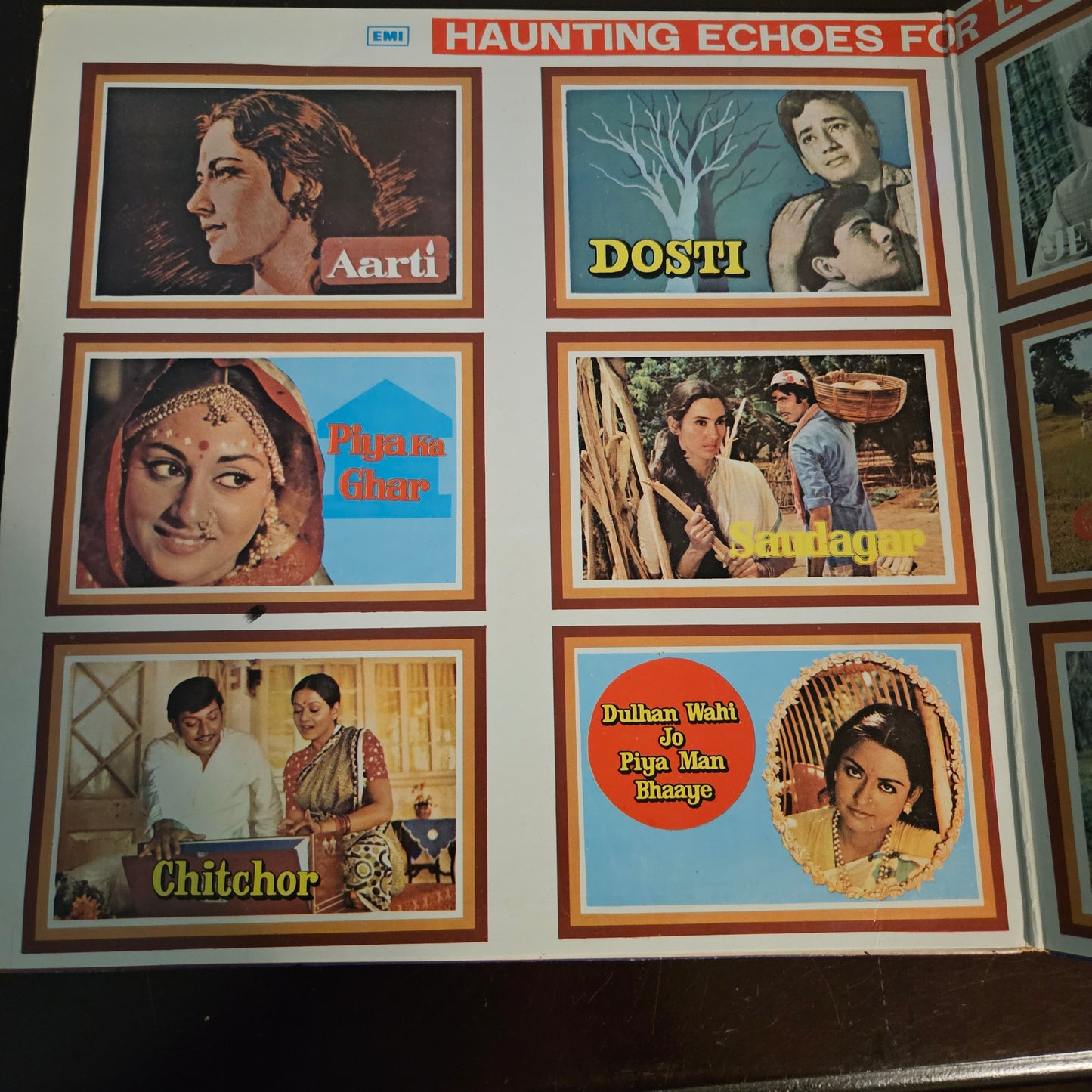 Various Hits From Rajshri in Gatefold vg+ condition ECLP5633 - Superb collection of songs