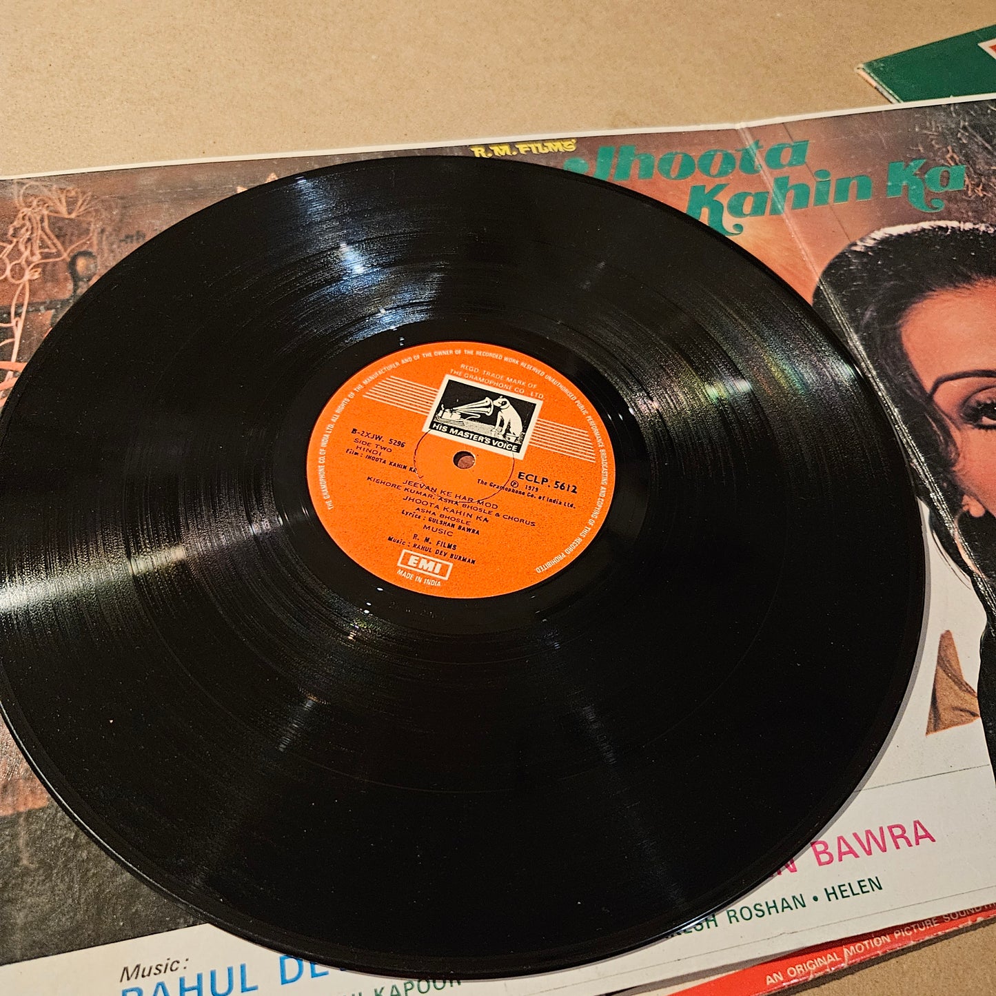 Khel Khel Mein + Jhoota Kahin Ka + Dhan Daulat R. D. Burman, Rishi Kapoor Neetu Singh records in excellent to Near Mint