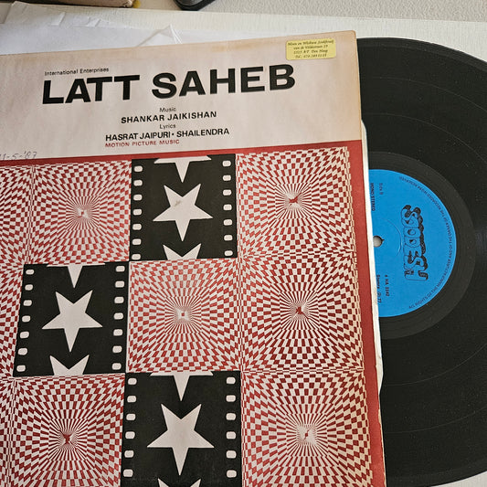 Latt Saheb - Shankar jaikishan superhit in Near Mint