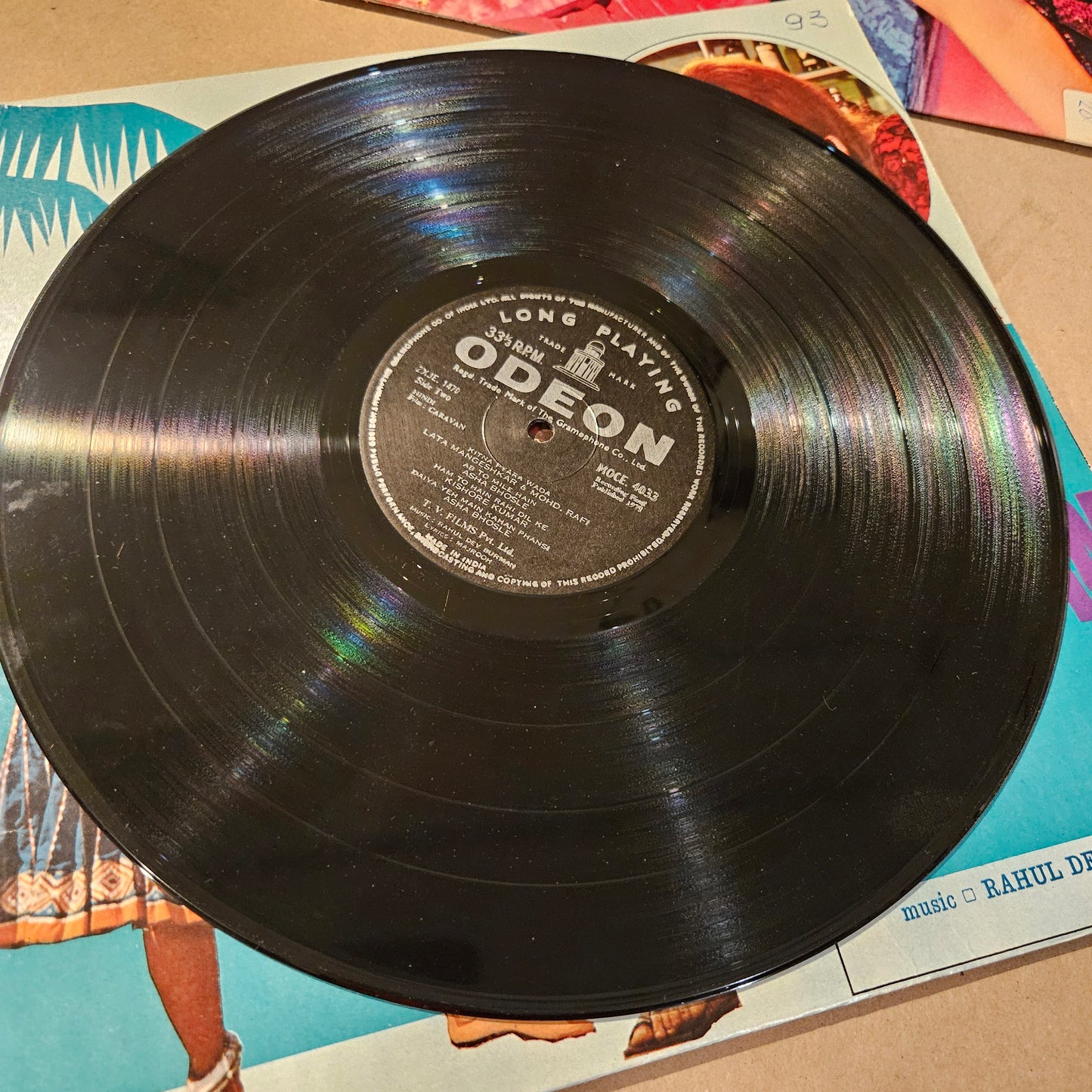 3 LPs package R. D. Burman blockbuster hits Apna Desh, Kati Patang and Caravan in Near mint