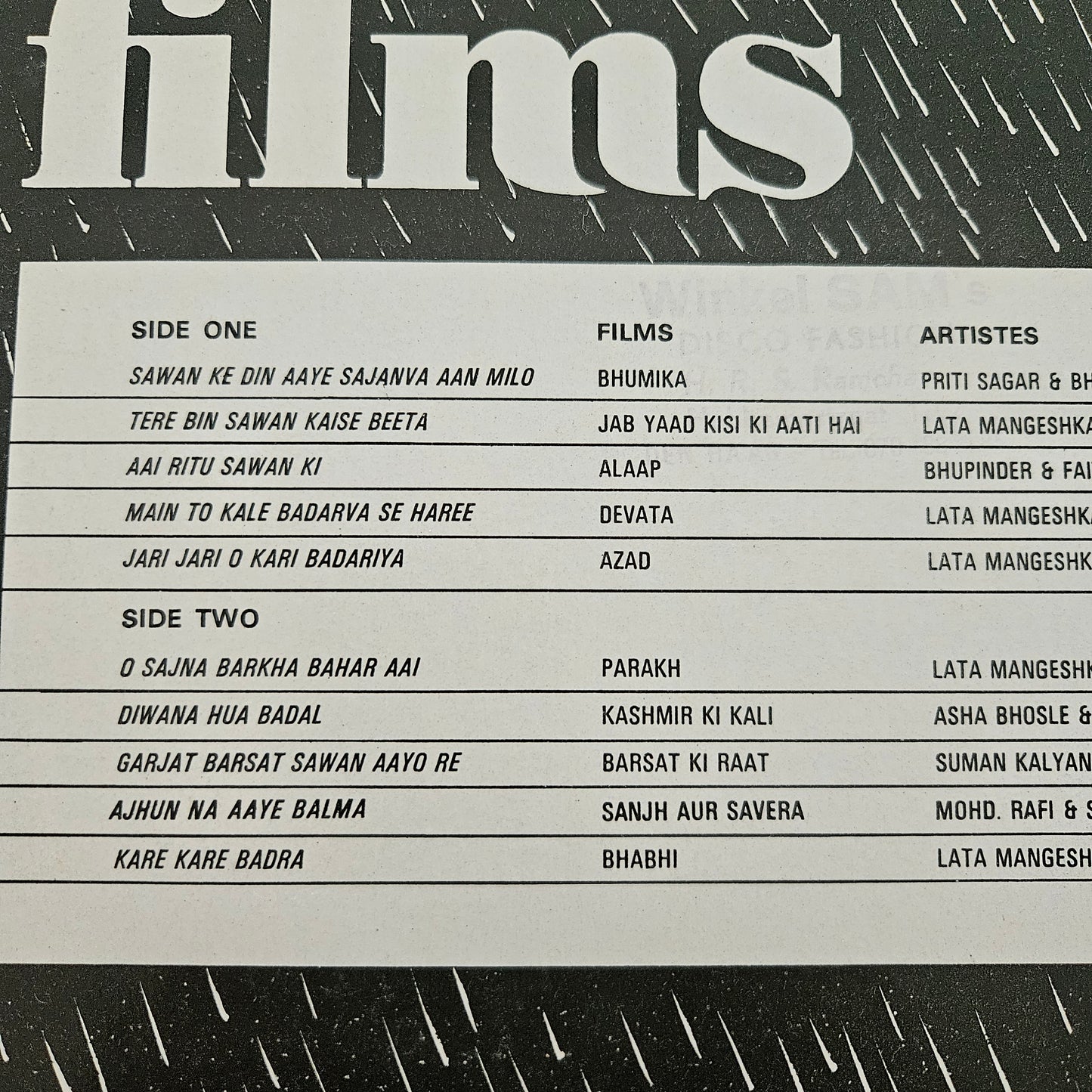 Sawan ke Din Aaye - Rain songs collection in near mint superhit songs
