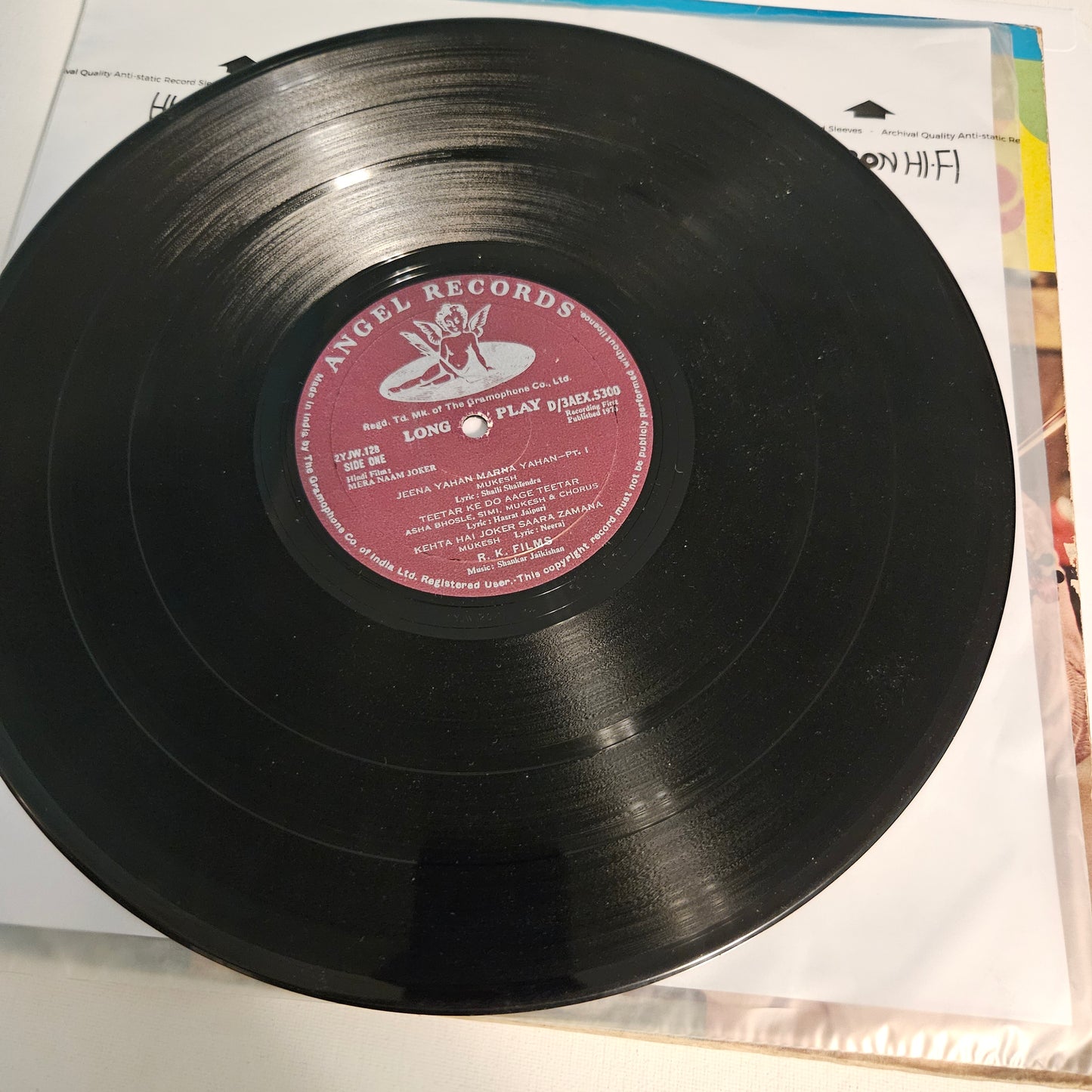 Mera Naam Joker 1st Angel classic collectible 2 LP set in excellent Collectible