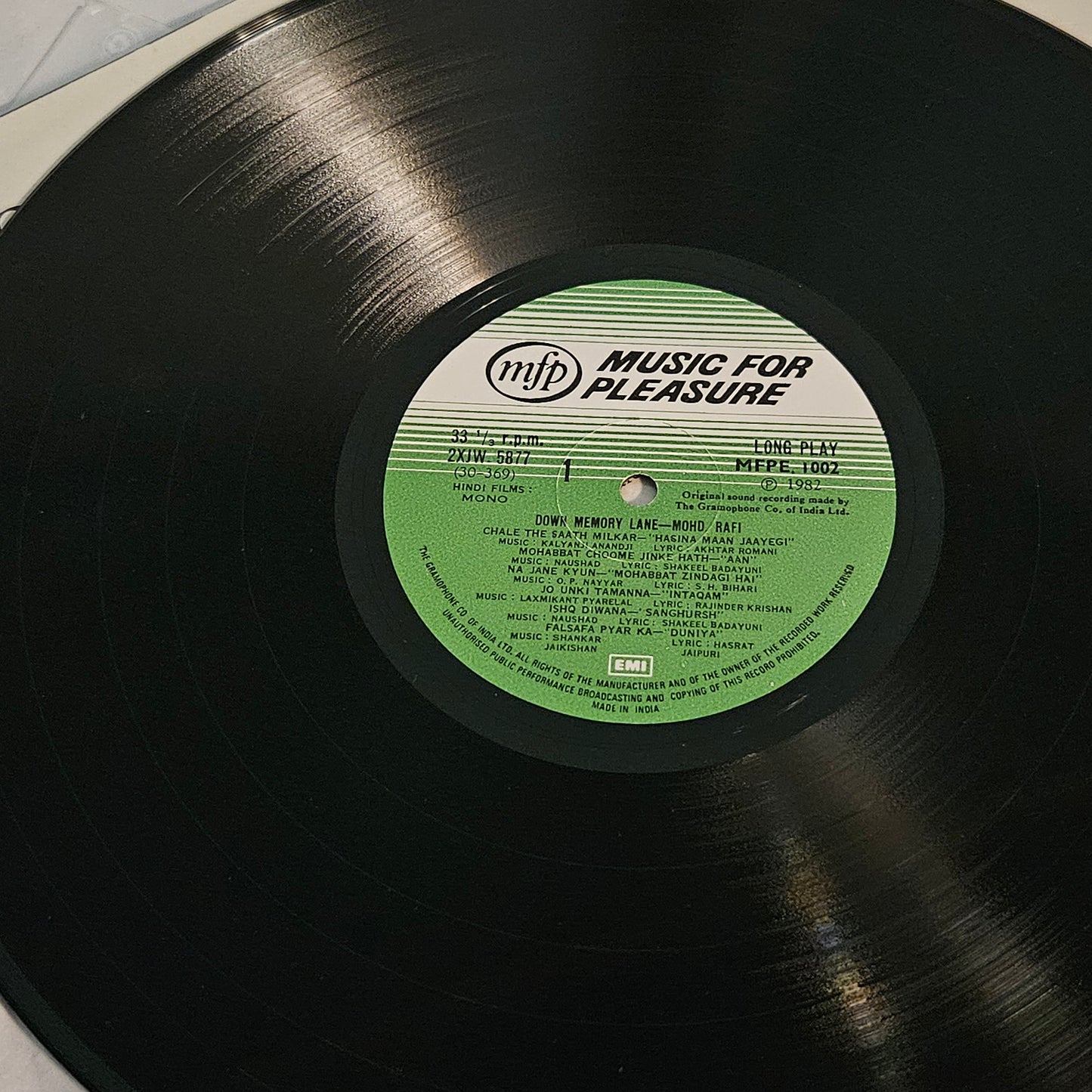 Mohammed Rafi - Down memory lane - Super collection in near mint condition