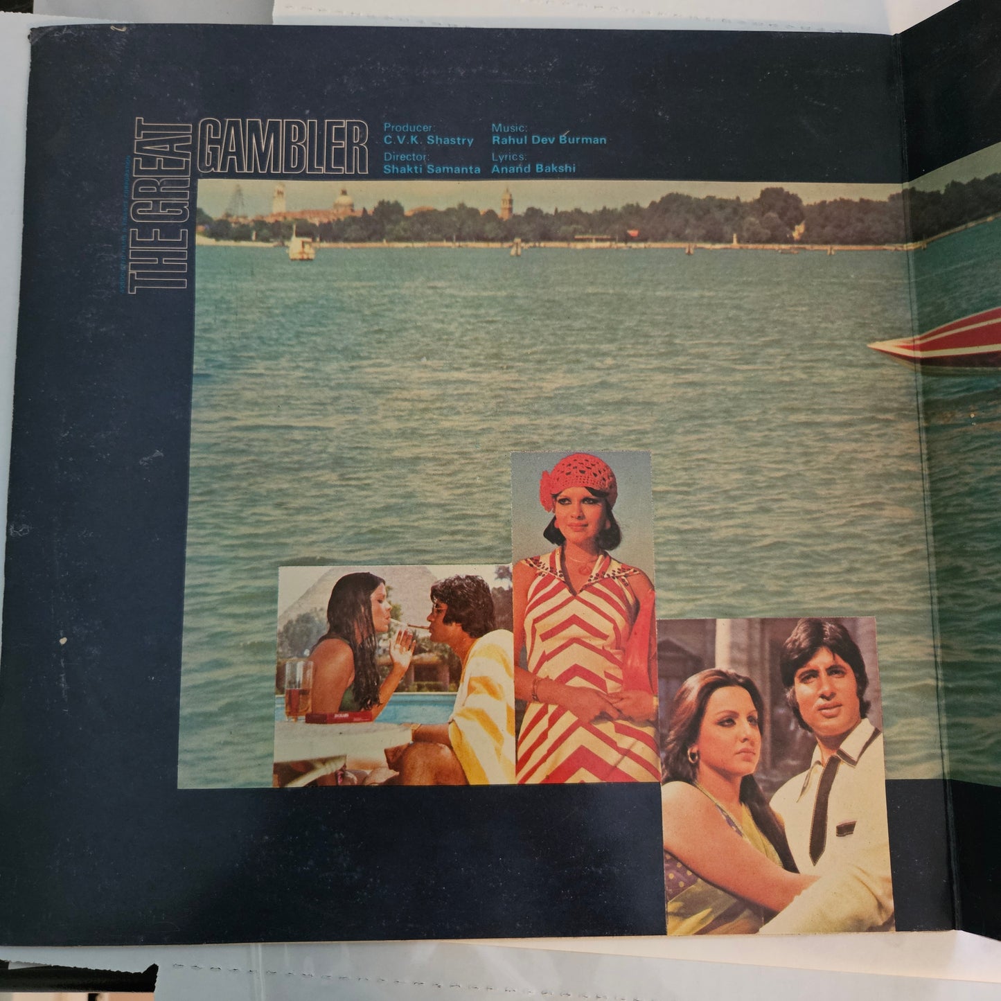 The Great gambler - Music by R. D. Burman in Gatefold rare Gun Cover in Near mint condition