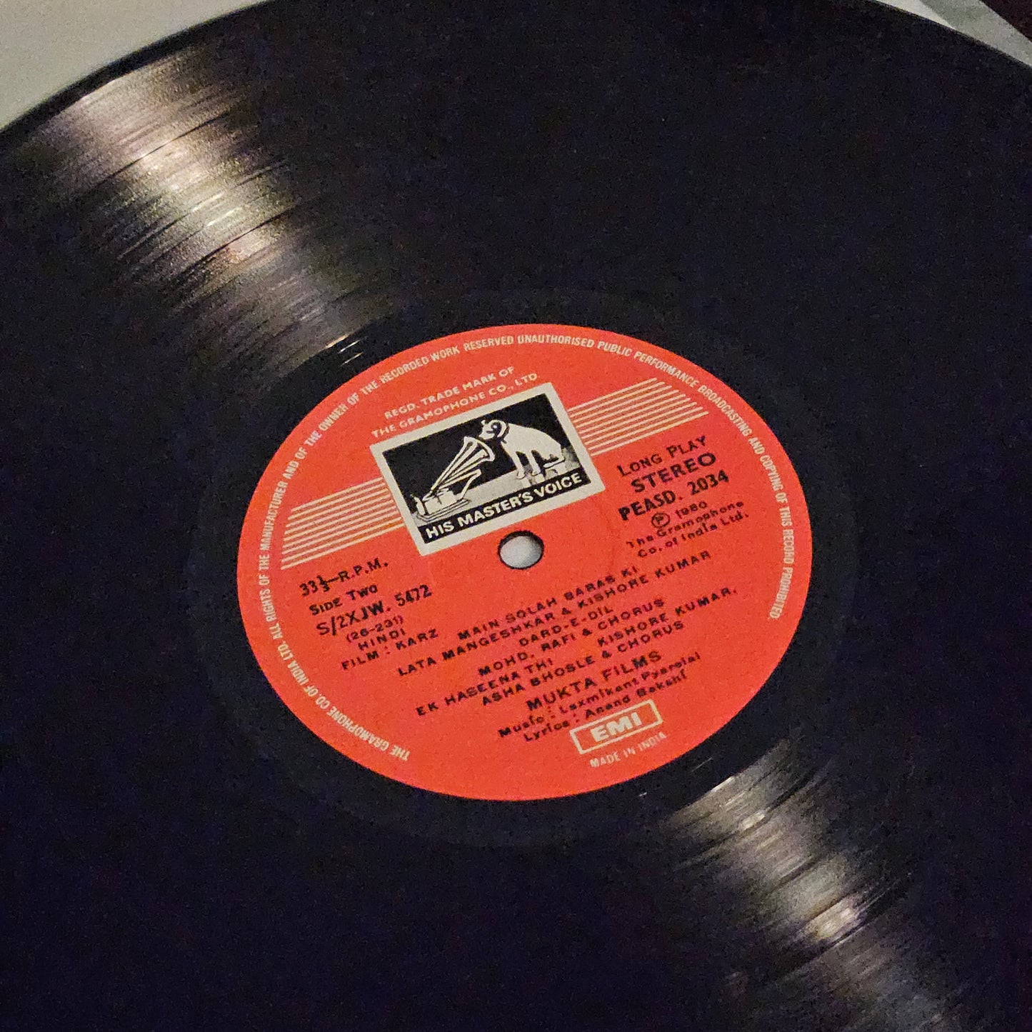 Karz - laxmikant Pyarelal - Blockbuster gatefold in Near Mint condition In Pristine