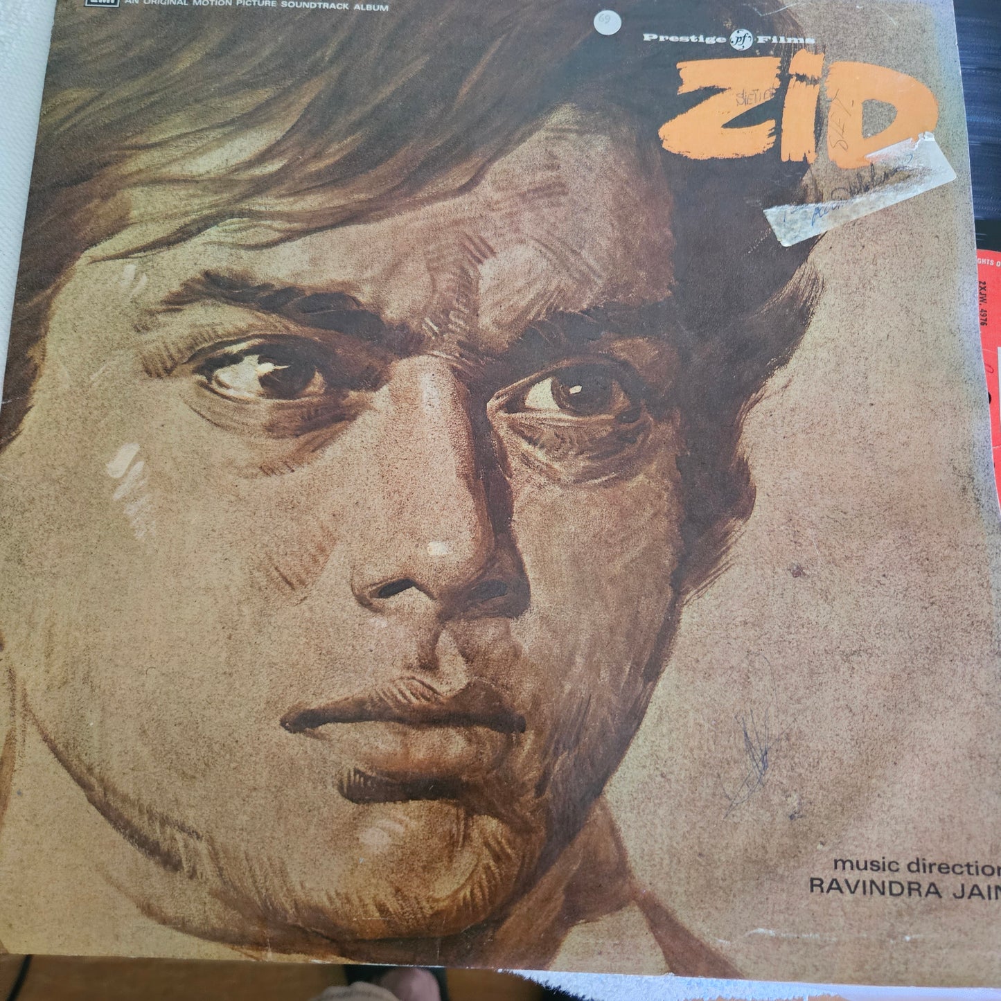 Zid - Ravindra Jain record in near Mint