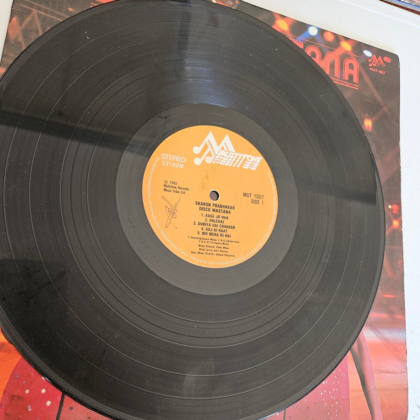 Sharon Prabhakar - Disco Mastana in vg+