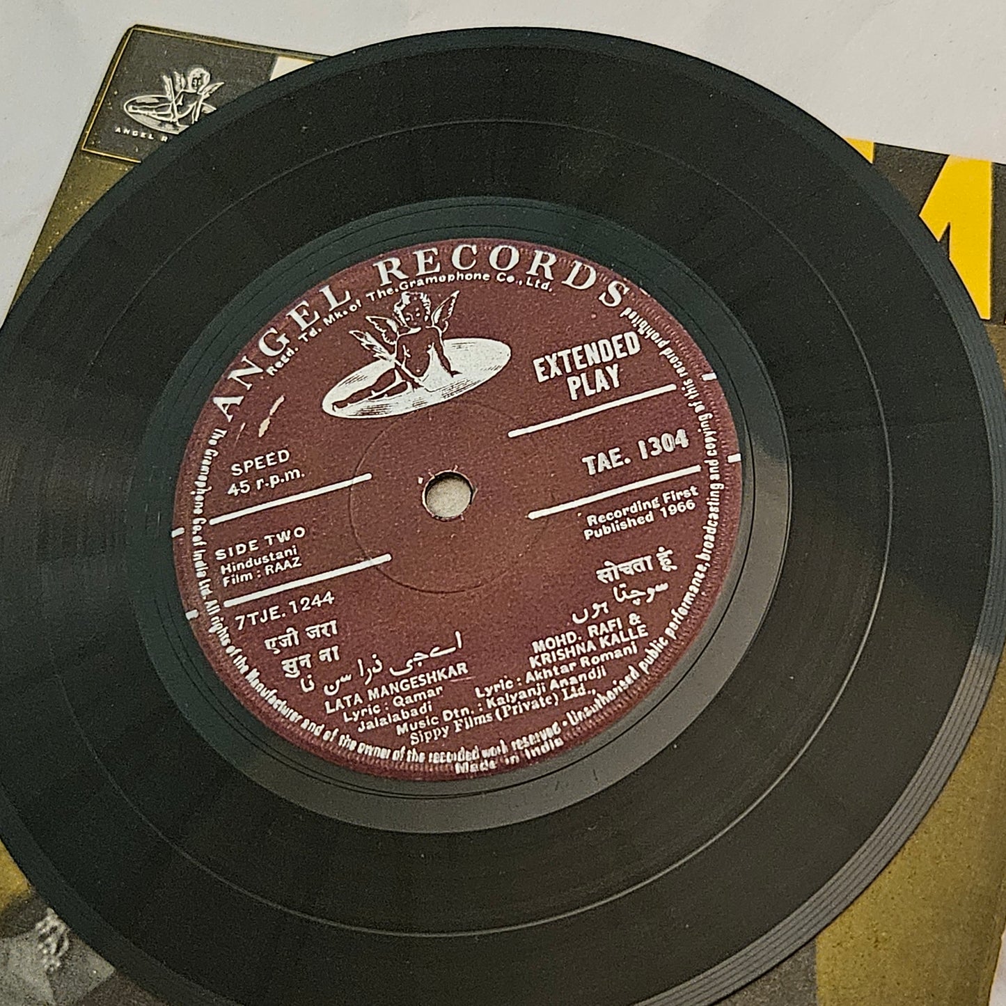 Raaz Music bybKalyanji Anandji classic Angel EP in excellent