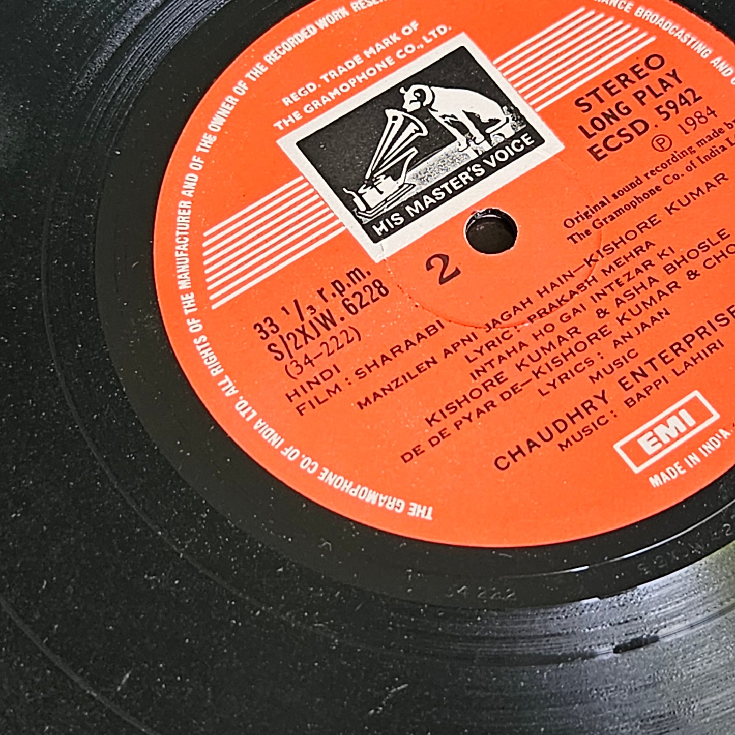 SHARABI - bappi Lahiri blockbuster in Excellent condition