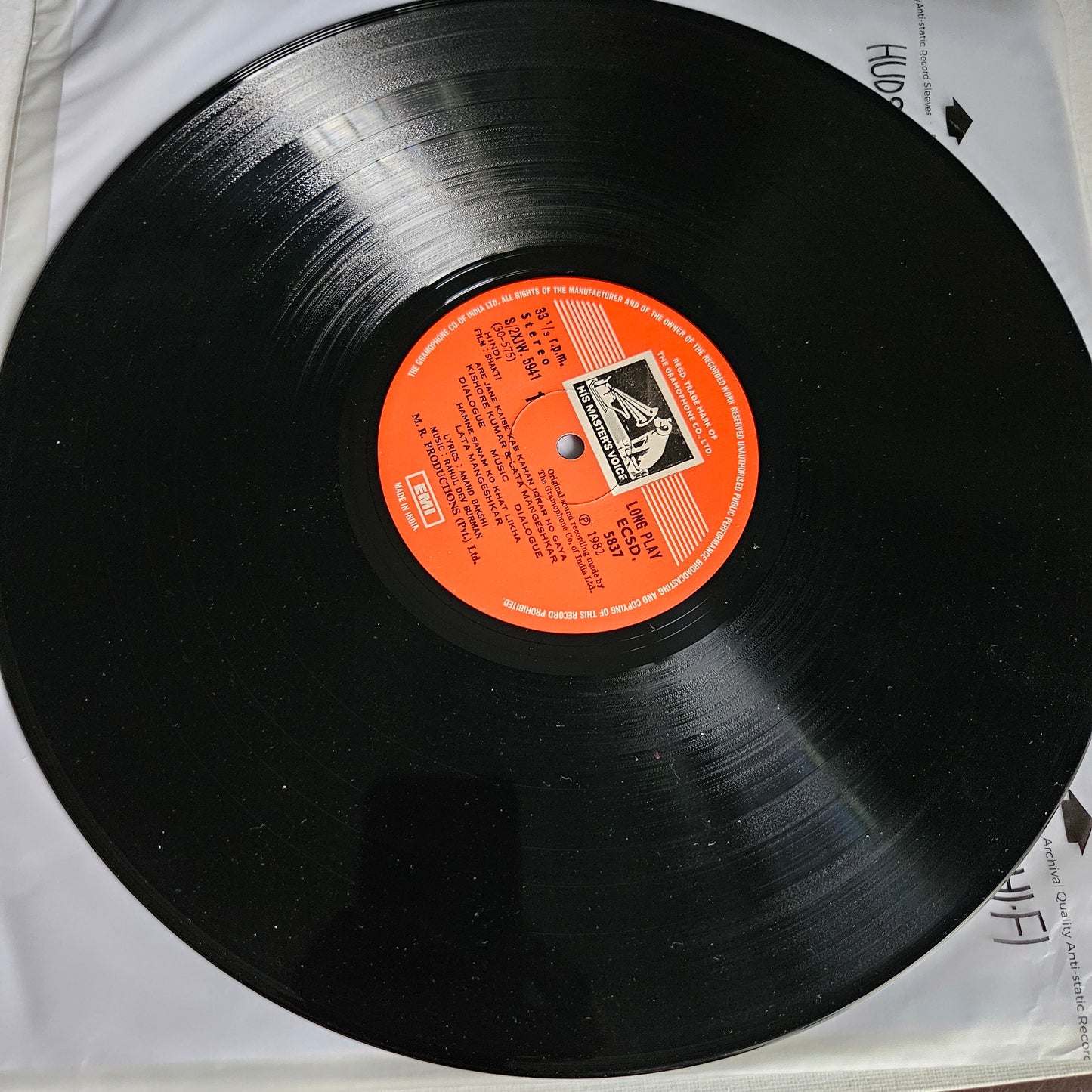 Shakti - R D BURMAN Blockbuster in Near Mint Supreme Stereo Gatefold Pristine
