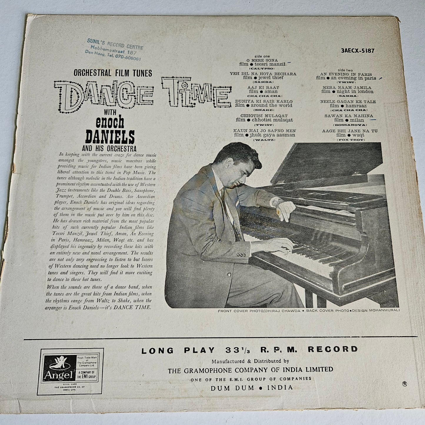 Dance Time -Enoch Daniels And His Orchestra - in Excellent