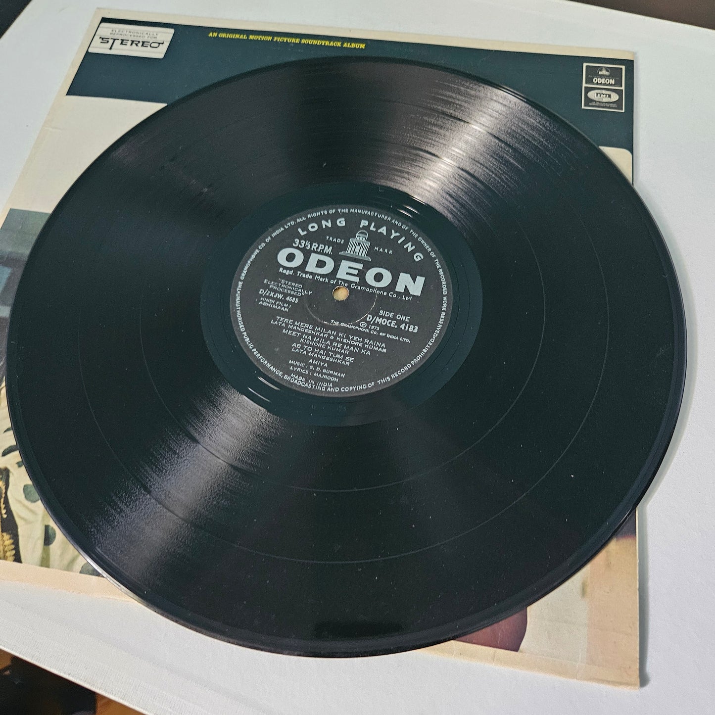 3 LPs package S D Burman blockbuster Sharmilee , Abhimaan and Guide excellent