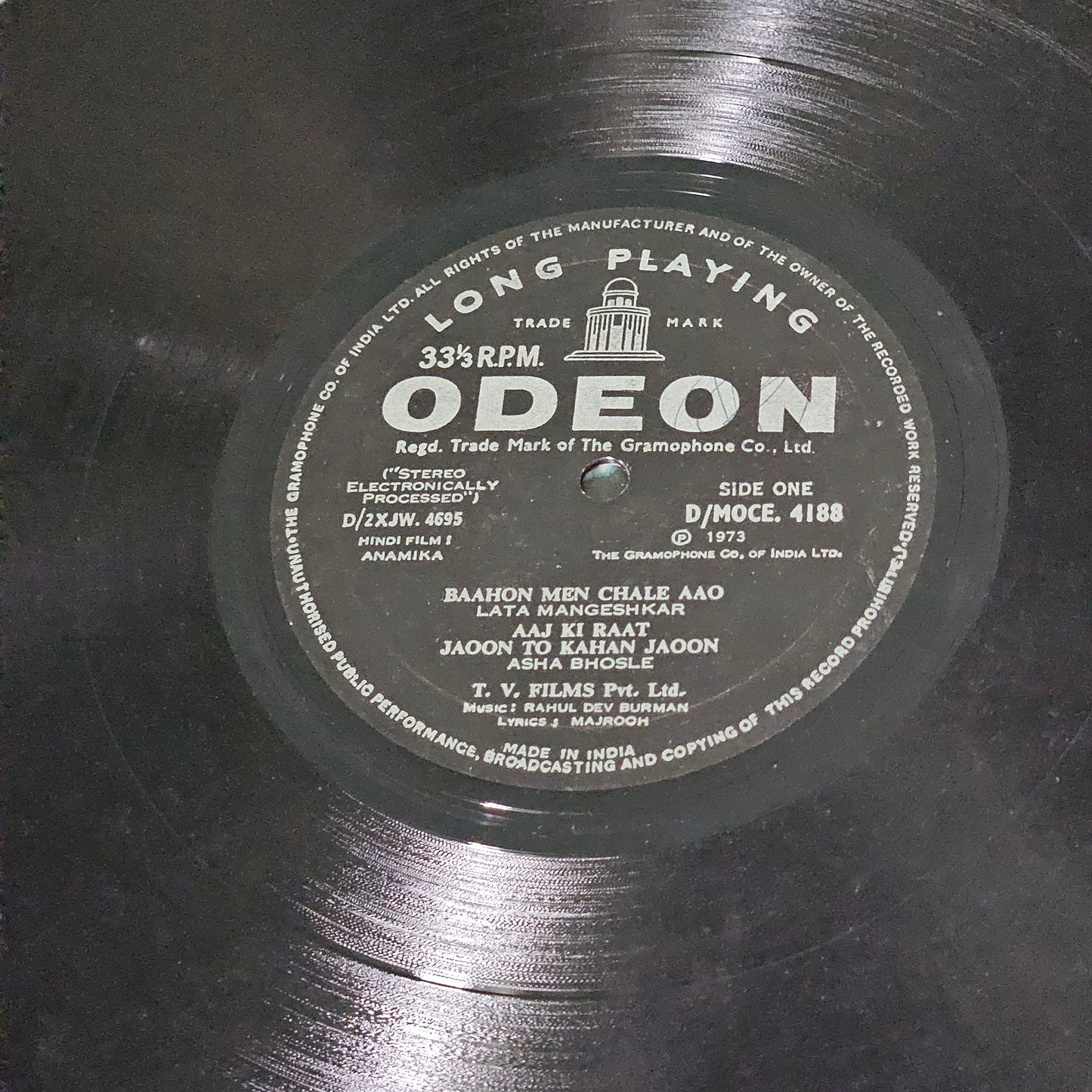 Anamika - R D Burman superhit Double Ring odeon in Stereo in excellent condition clean copy