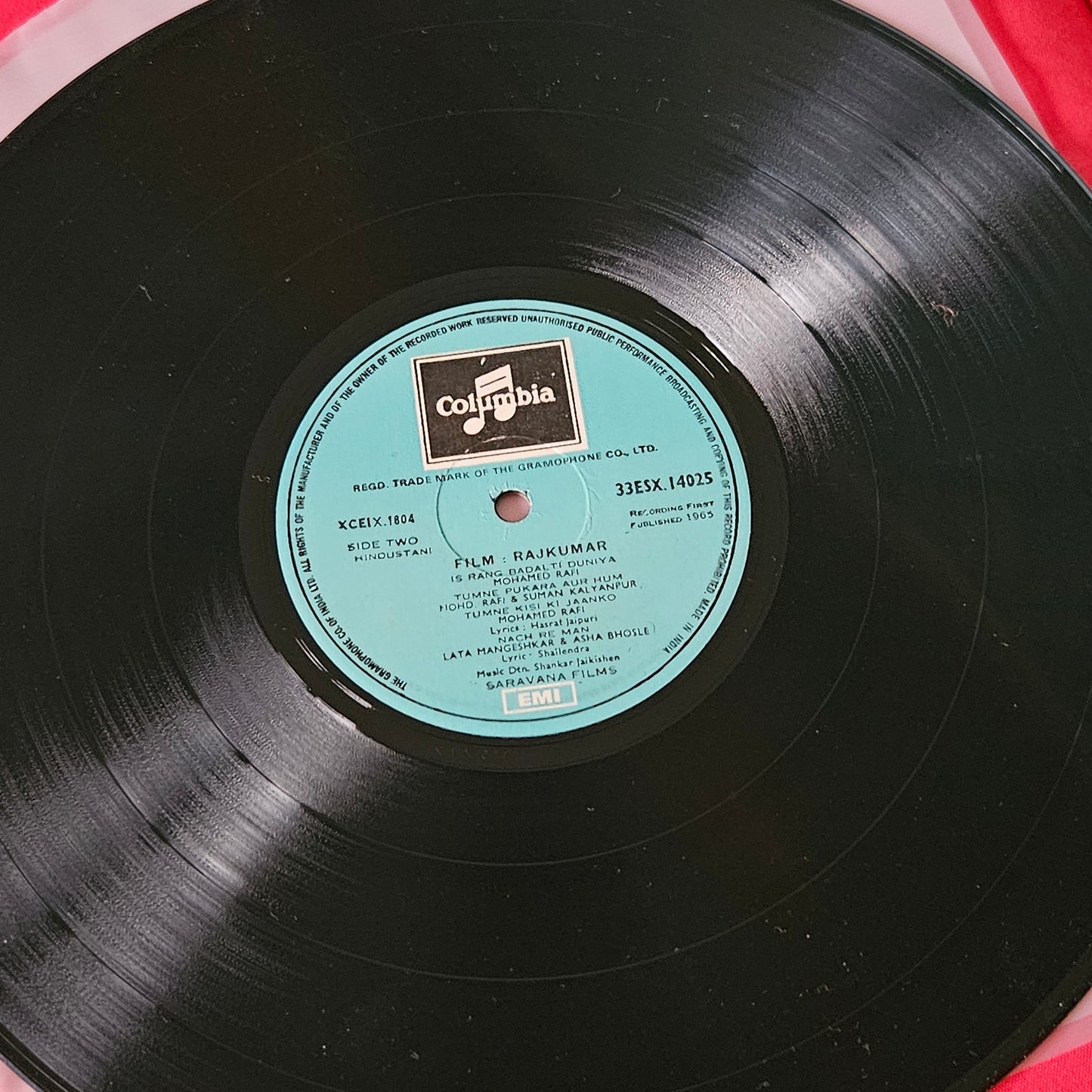 Rajkumar - Shankar Jaikishan superhit in near mint pristine conndtion