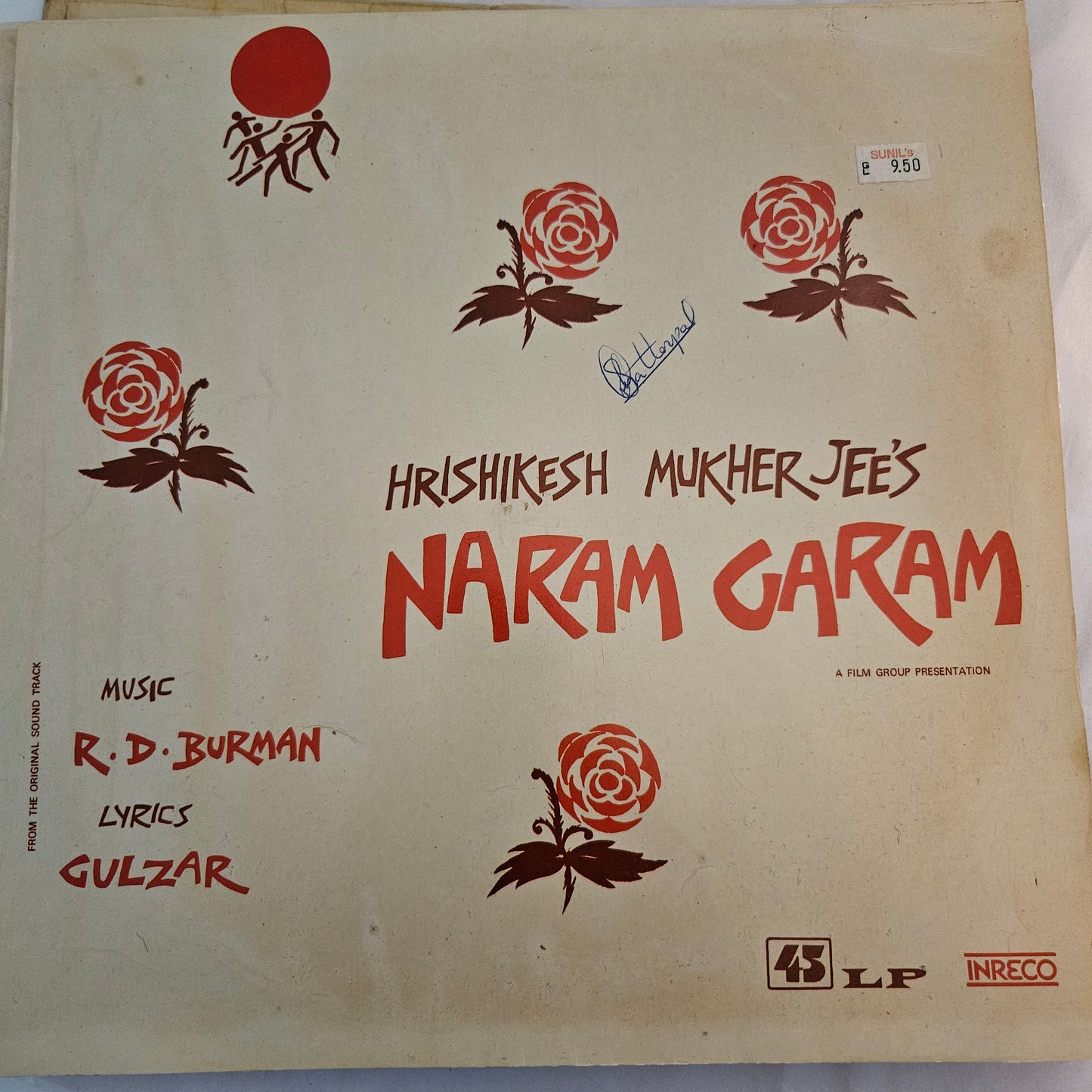 3 LPs package R D Burman, Gulzar, Majrooh Gol Maal, Nauker, Naram Garam in 45 RPP Lp format superhit classic in Near mint