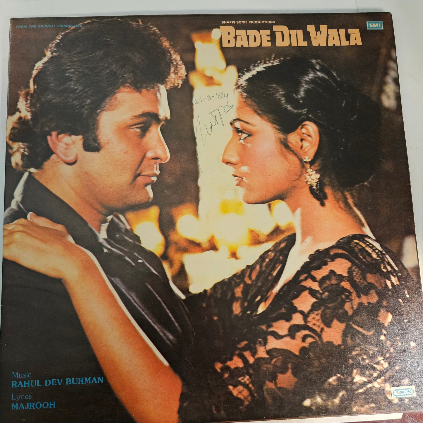 Bade Dilwala - R D BURMAN record Gatefold edition in Near Mint