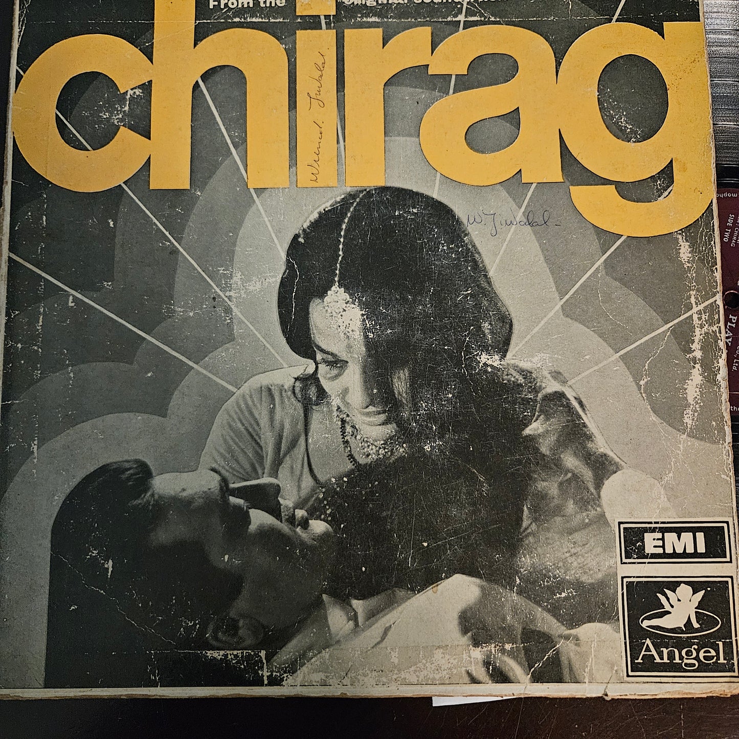 Chirag - Music by Madan Mohan 1st Angel in VG+ condition