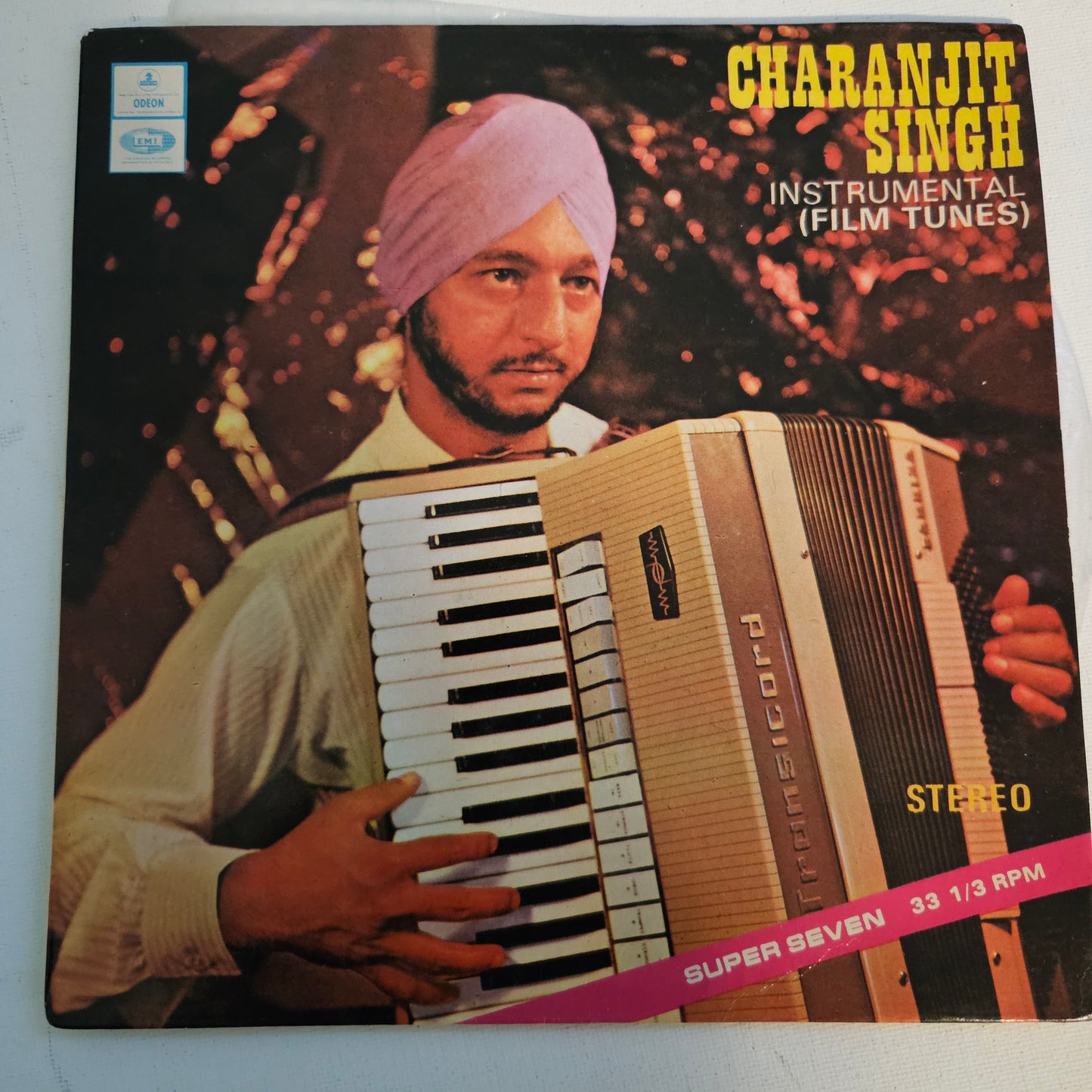 Charanjit Singh – Instrumental (Film Tunes) Vinyl, 7", 33 ⅓ RPM, Stereo in near mint
