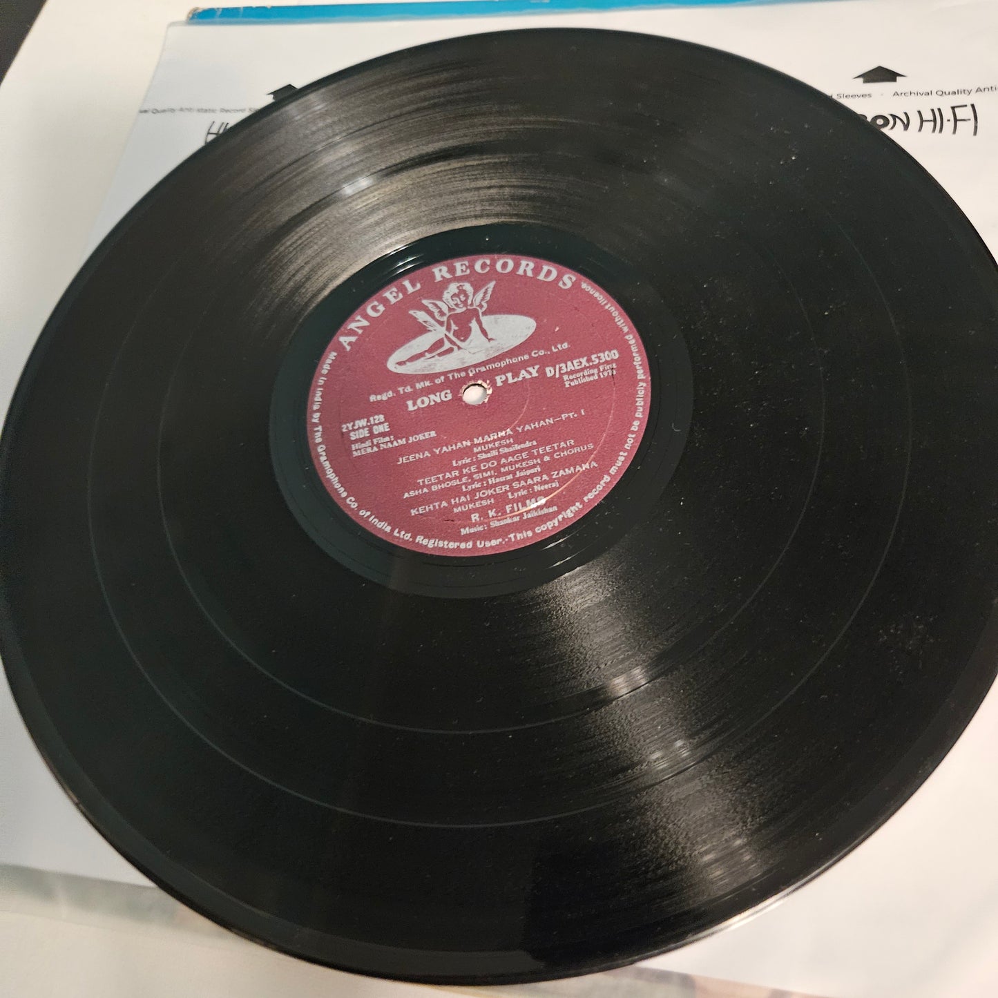Mera Naam Joker 1st Angel classic collectible 2 LP set in excellent Collectible