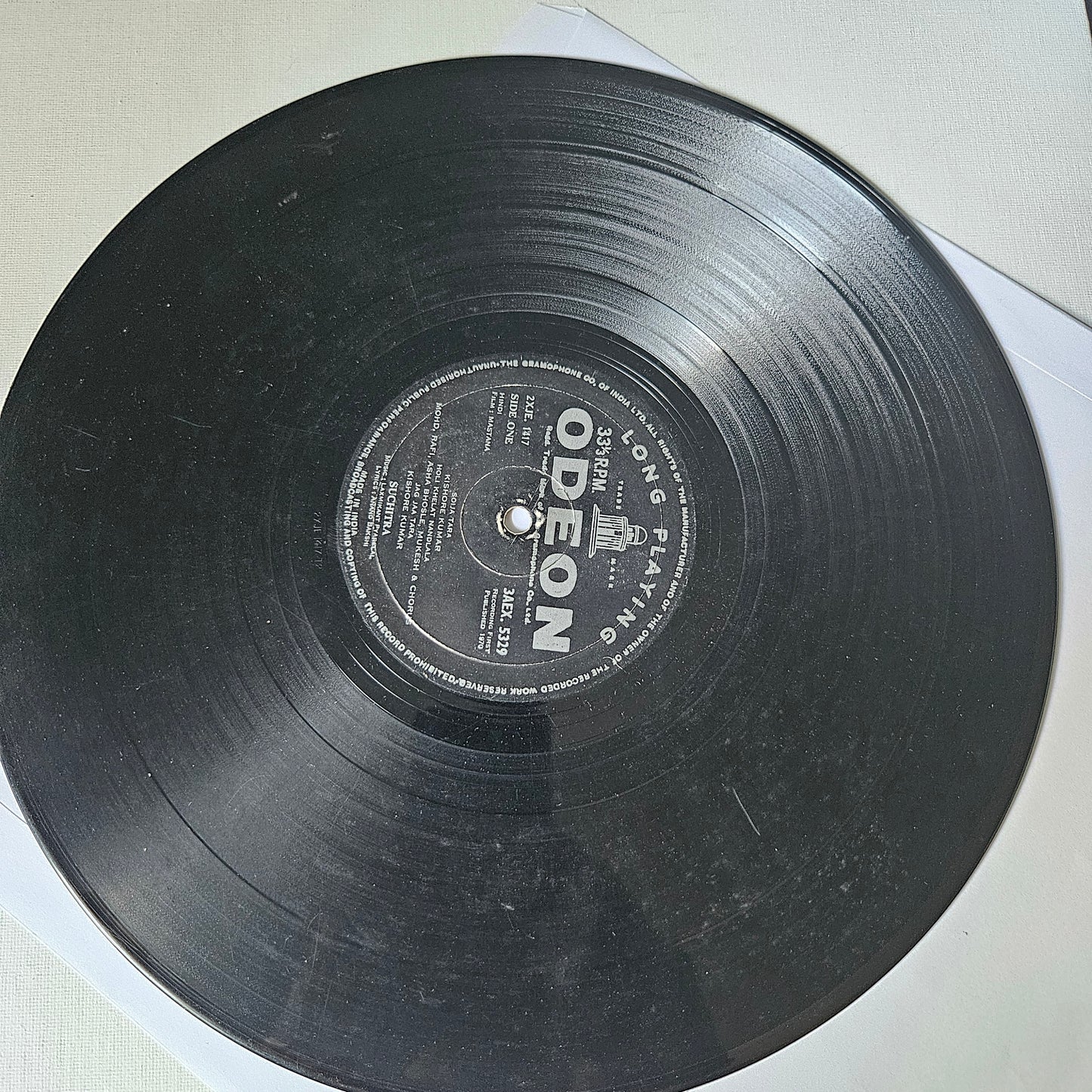 Mastana - 1st odeon Pressing - Music by Laxmikant Pyarelal in VG(90% condition)