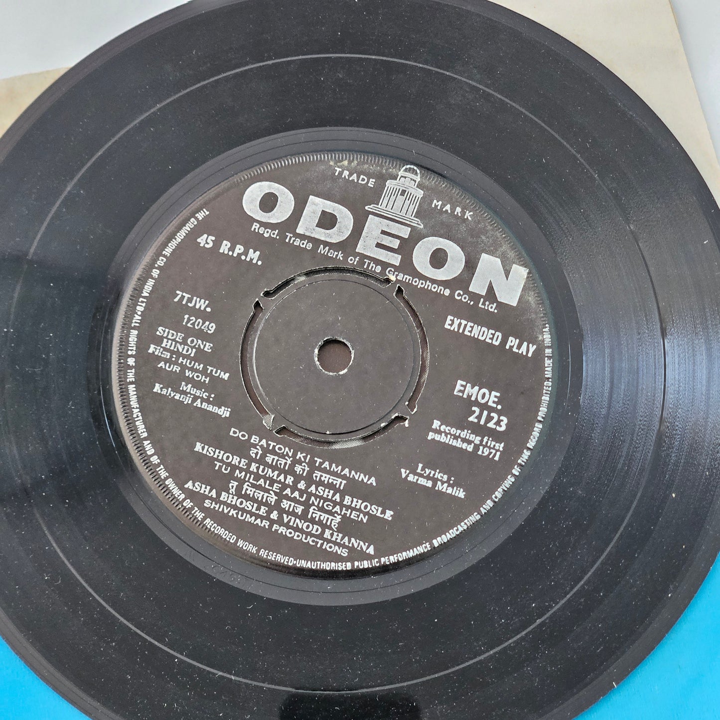 Hum Tum Aur Woh - Kalyanji Anandaji Ep in Near mint condition