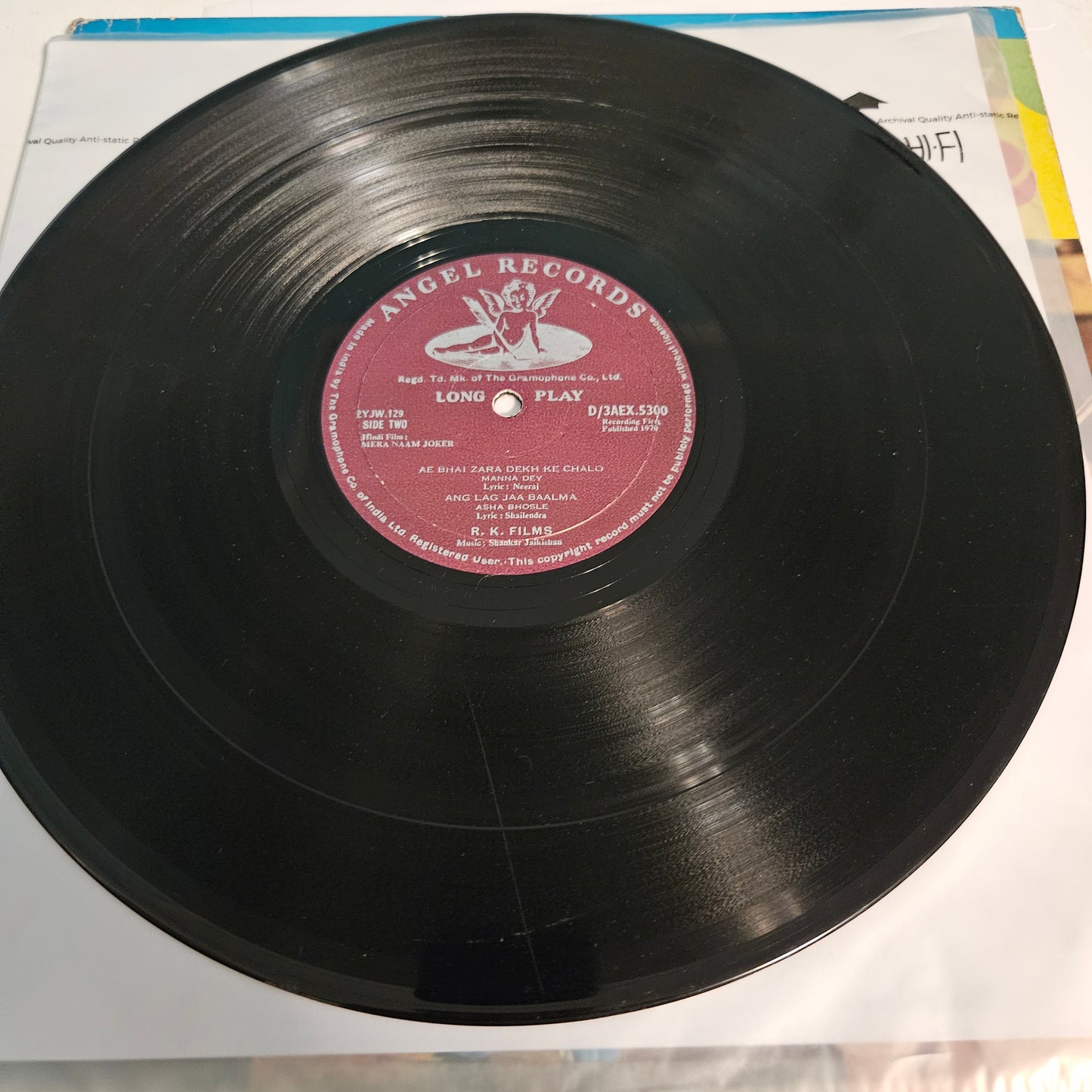 Mera Naam Joker 1st Angel classic collectible 2 LP set in excellent Collectible