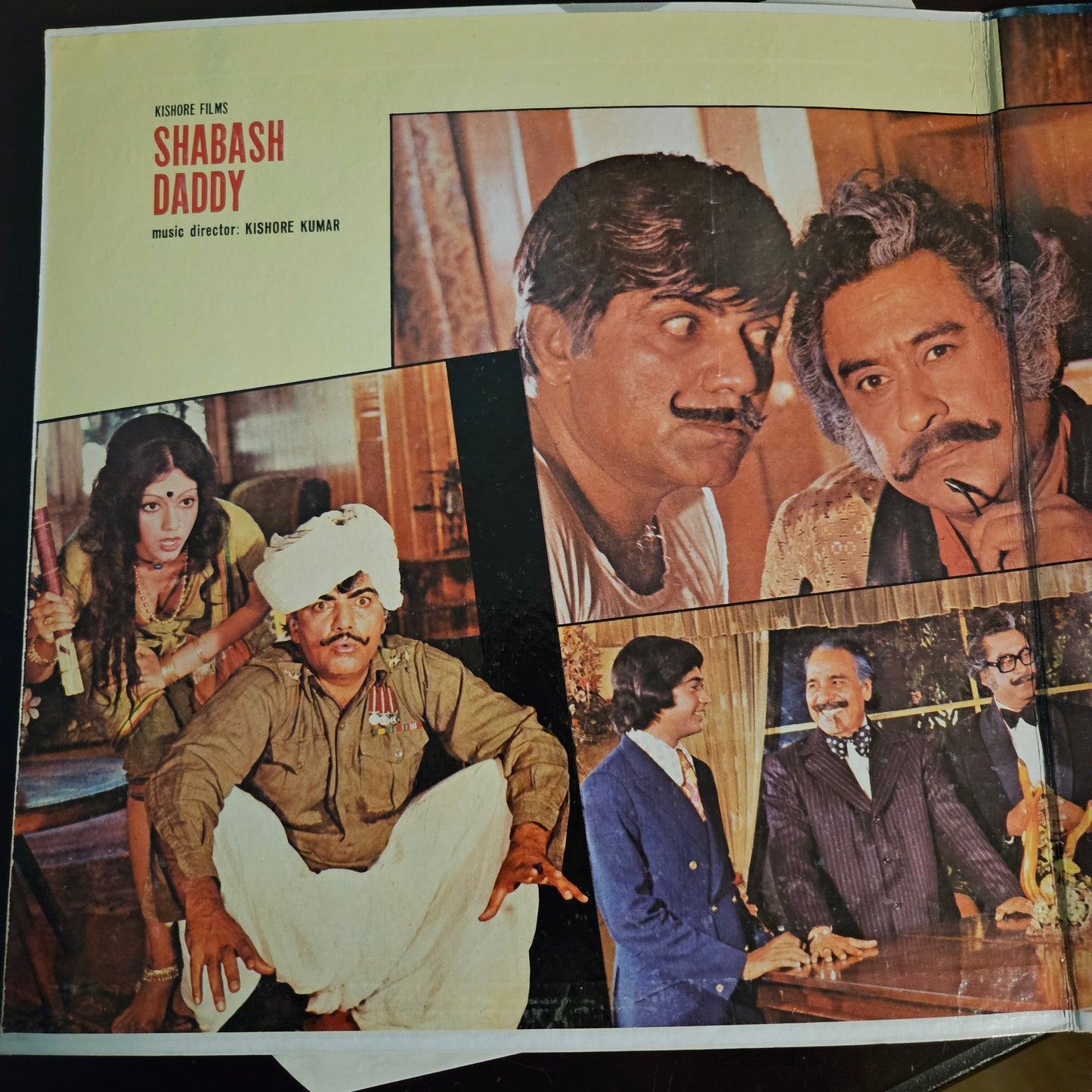 Shabash Daddy - Kishore superhit - Gatefold edition in near mint condition