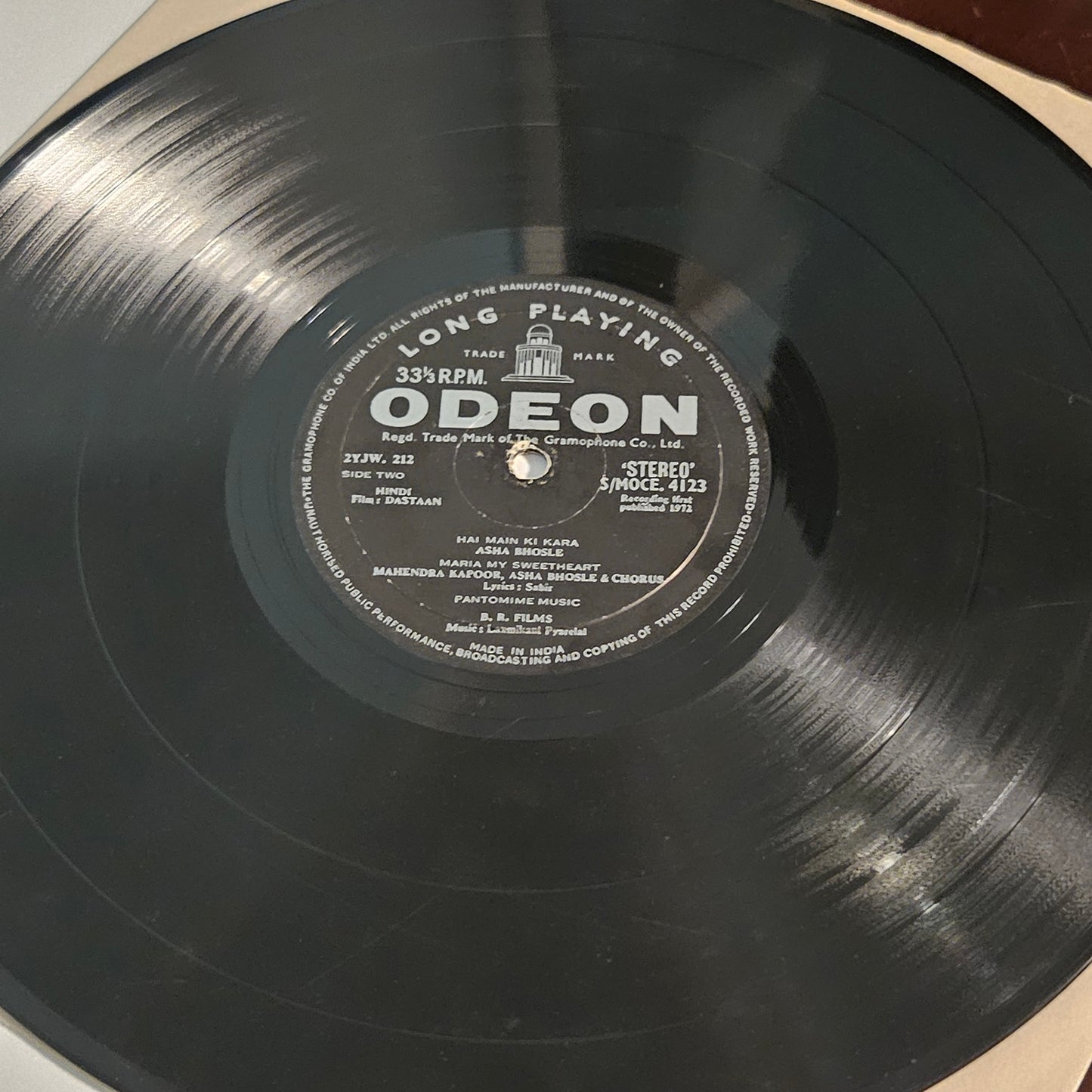 Dastaan - Laxmikant Pyarelal - 1st pressing Ring Odeon in Excellent condition Rare superb stereo acoustics