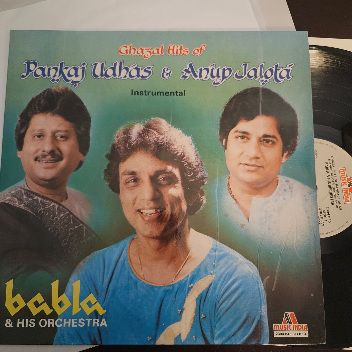 Ghazal Hits of Pabkaj Udhas and Anup Jalota music by Babla in Excellent