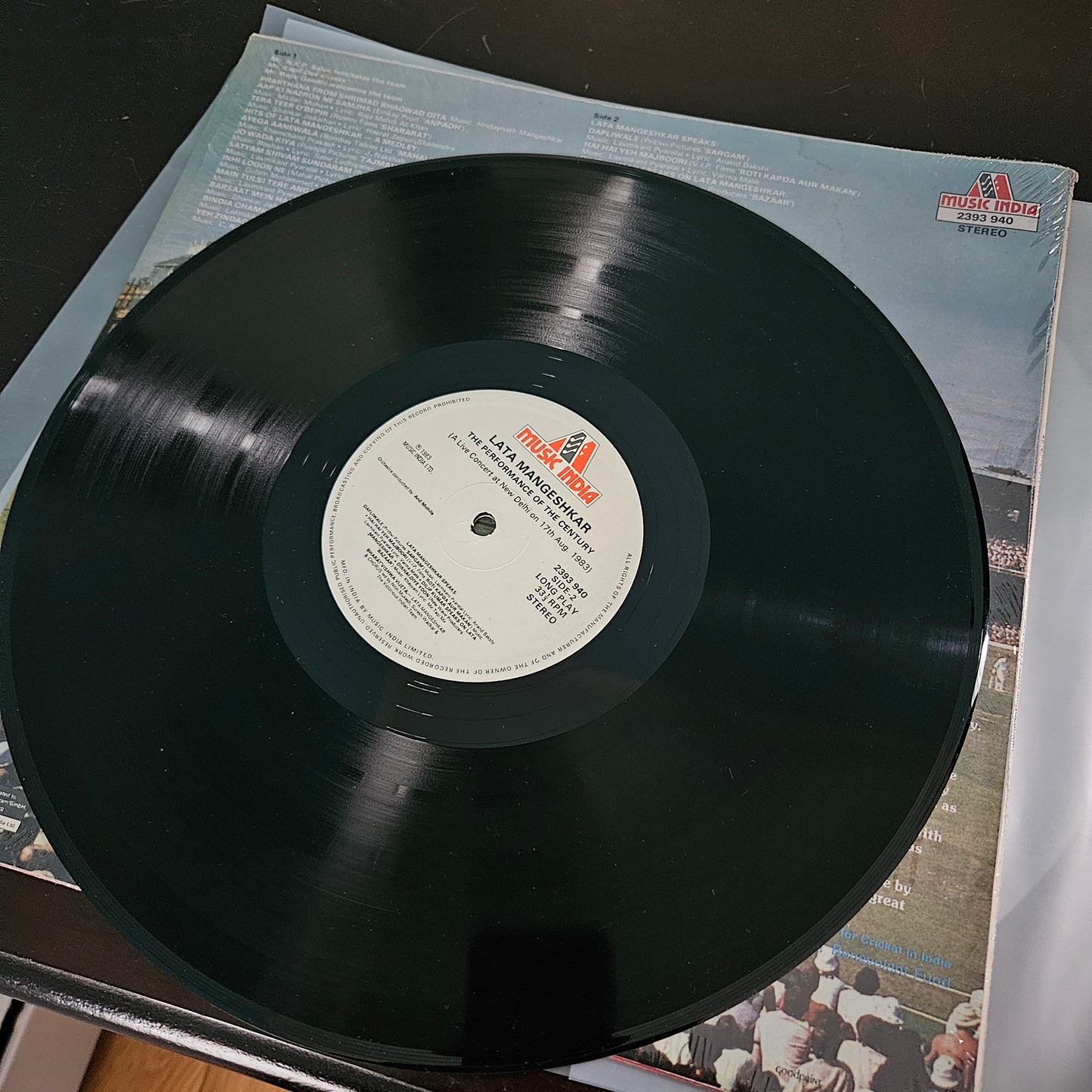 Lata Mangeshkar - The Performance Of The Century celebrating 1983 Indian Win Cricket World Cup in Near mint